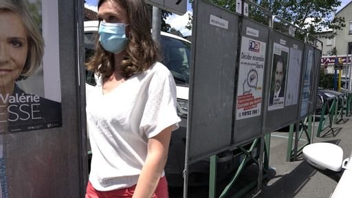 Chanteloup-les-Vignes (Yvelines), le 21 juin 2021. Les électeurs ont massivement boudé les deux scrutins dans la commune de 10 300 habitants. LP/Inès de Rousiers