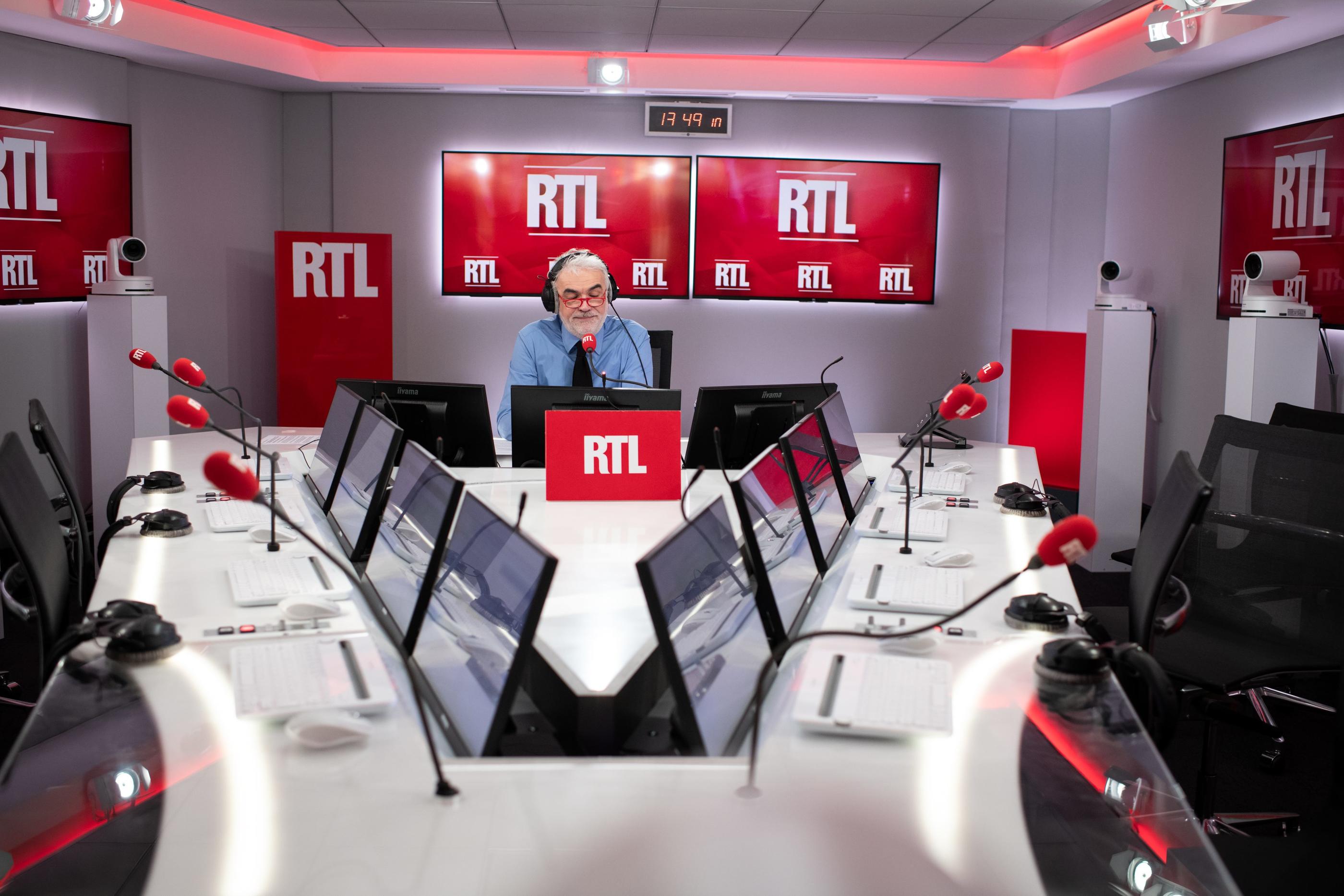 Pascal Praud pilote «les Auditeurs ont la parole» sur RTL depuis 2018. Maxppp/Jérémy Lempin