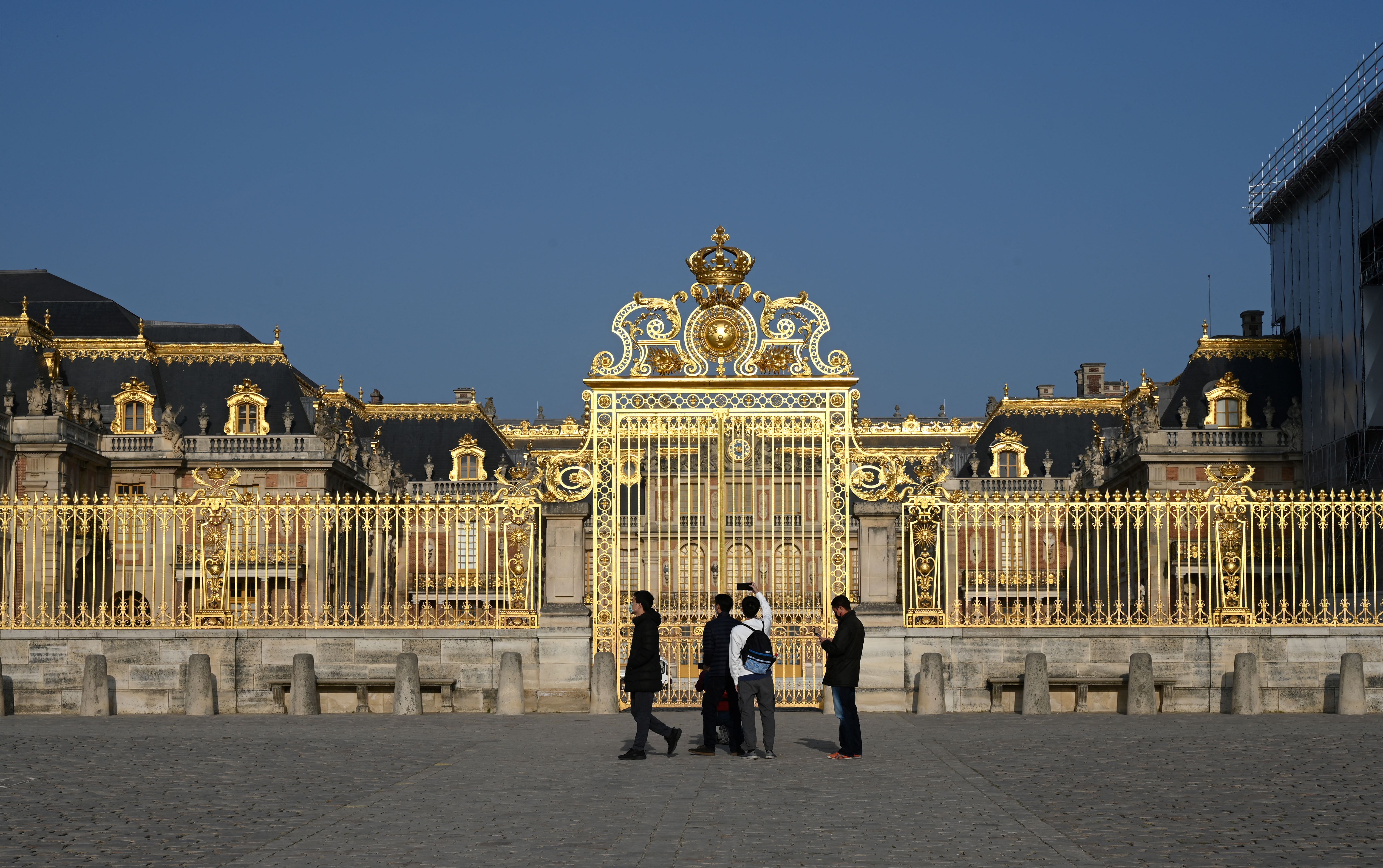 Quelque 500 invités sont attendus pour la fête du centenaire de l'entreprise prévue au château de Versailles. AFP/Emmanuel Dunand