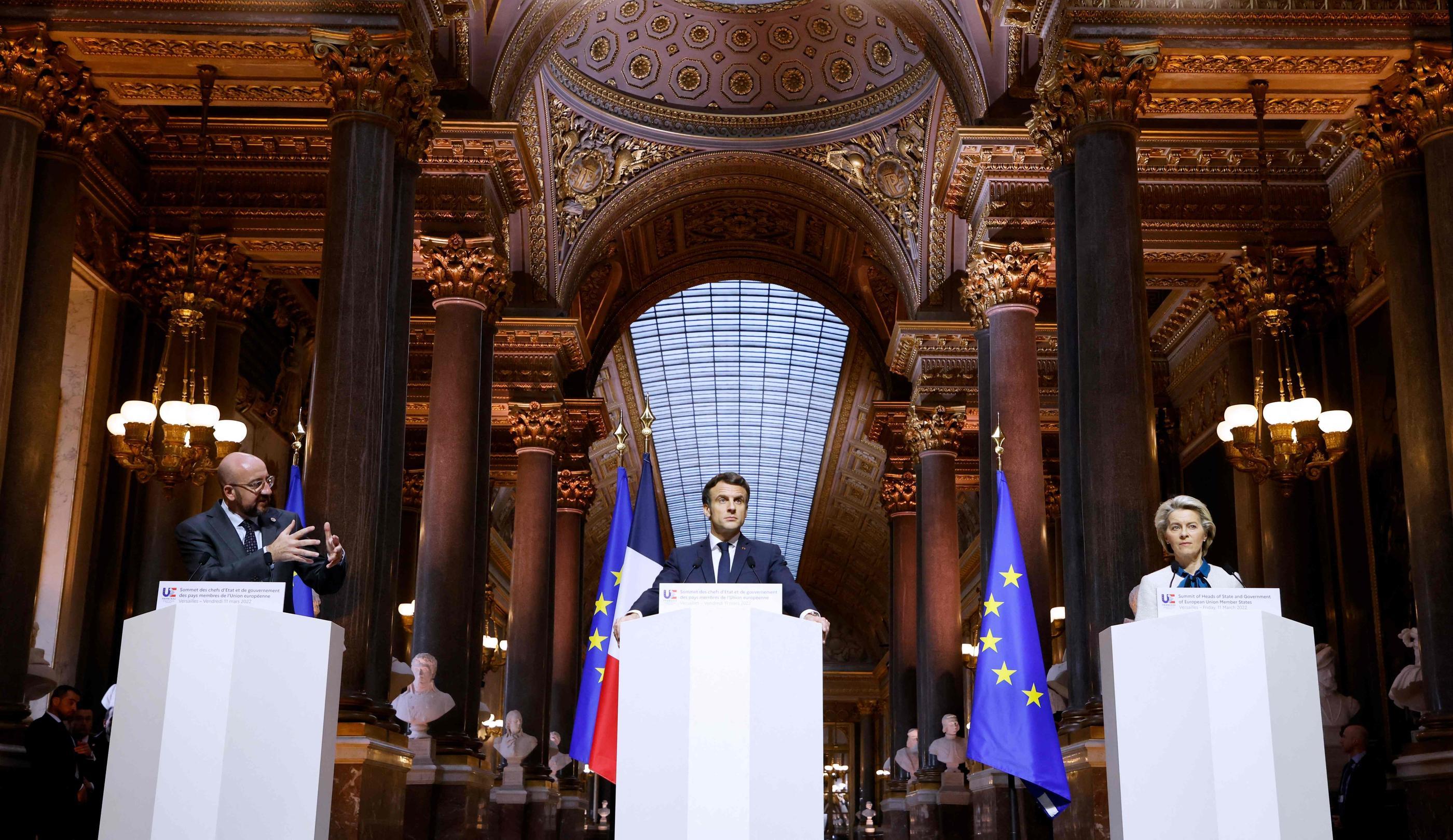 Guerre En Ukraine A Versailles Un Sommet Europeen En Demi Teinte Qui Decoit Kiev Le Parisien