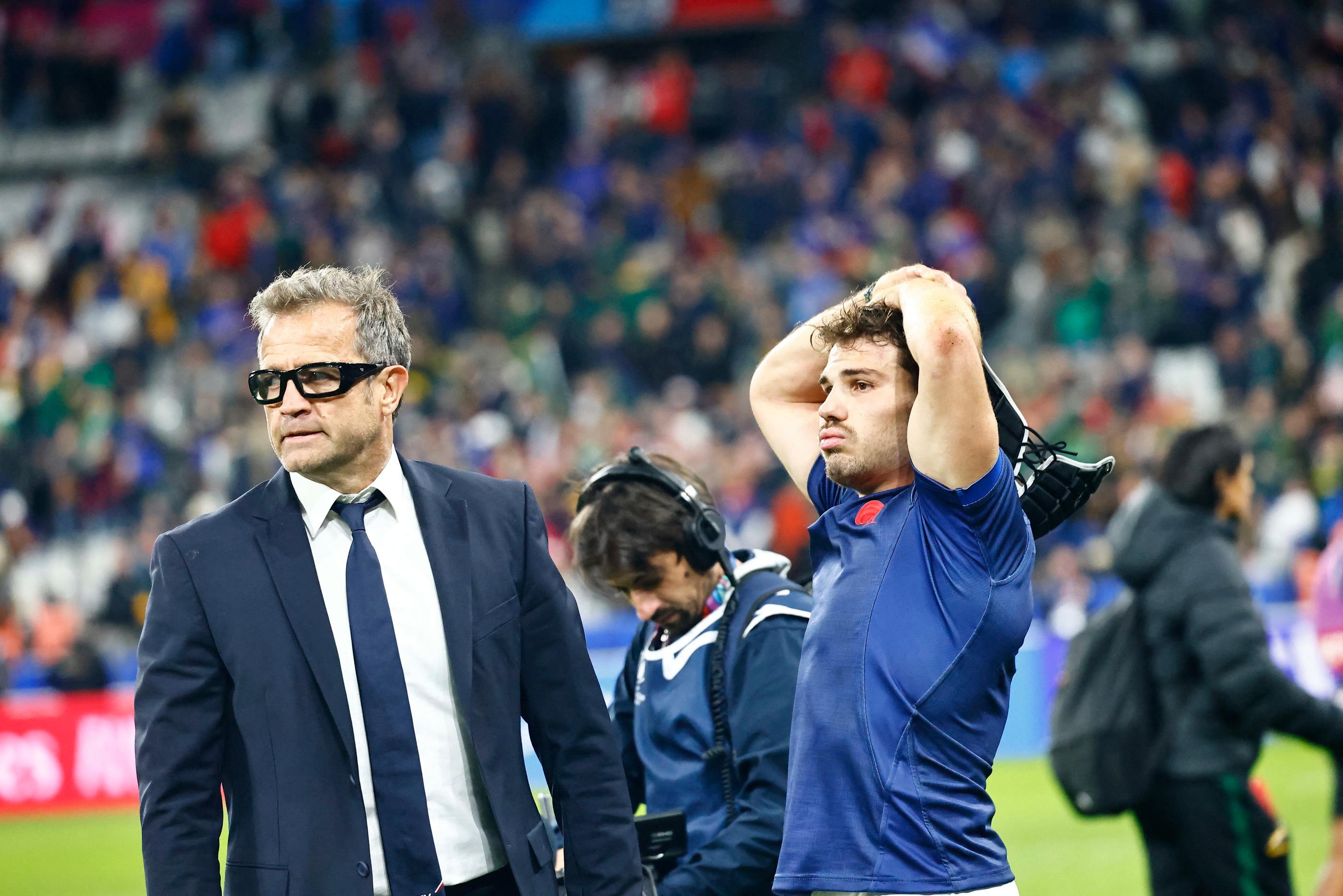 Selon le sondage, 84% les Français estiment que Fabien Galthié ne s'est pas trompé dans son coaching durant France - Afrique-du-Sud. LP/Olivier Corsan.