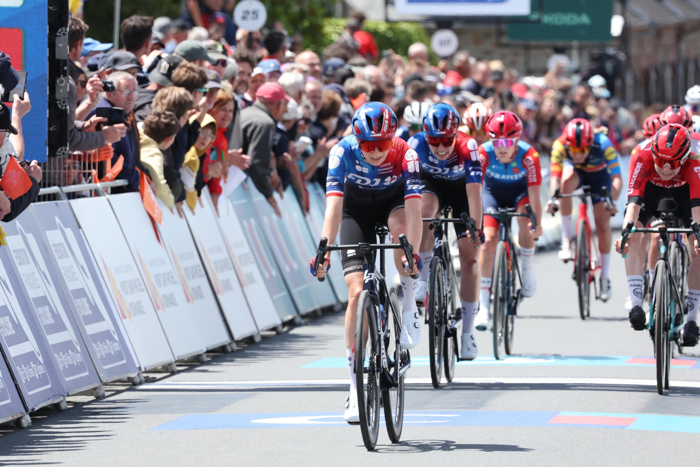 Crée en 2006, la FDJ-Suez d'Évita Muzic se renforce d'année en année et vise à terme une victoire sur La Grande Boucle. Presse Sports/Étienne Garnier