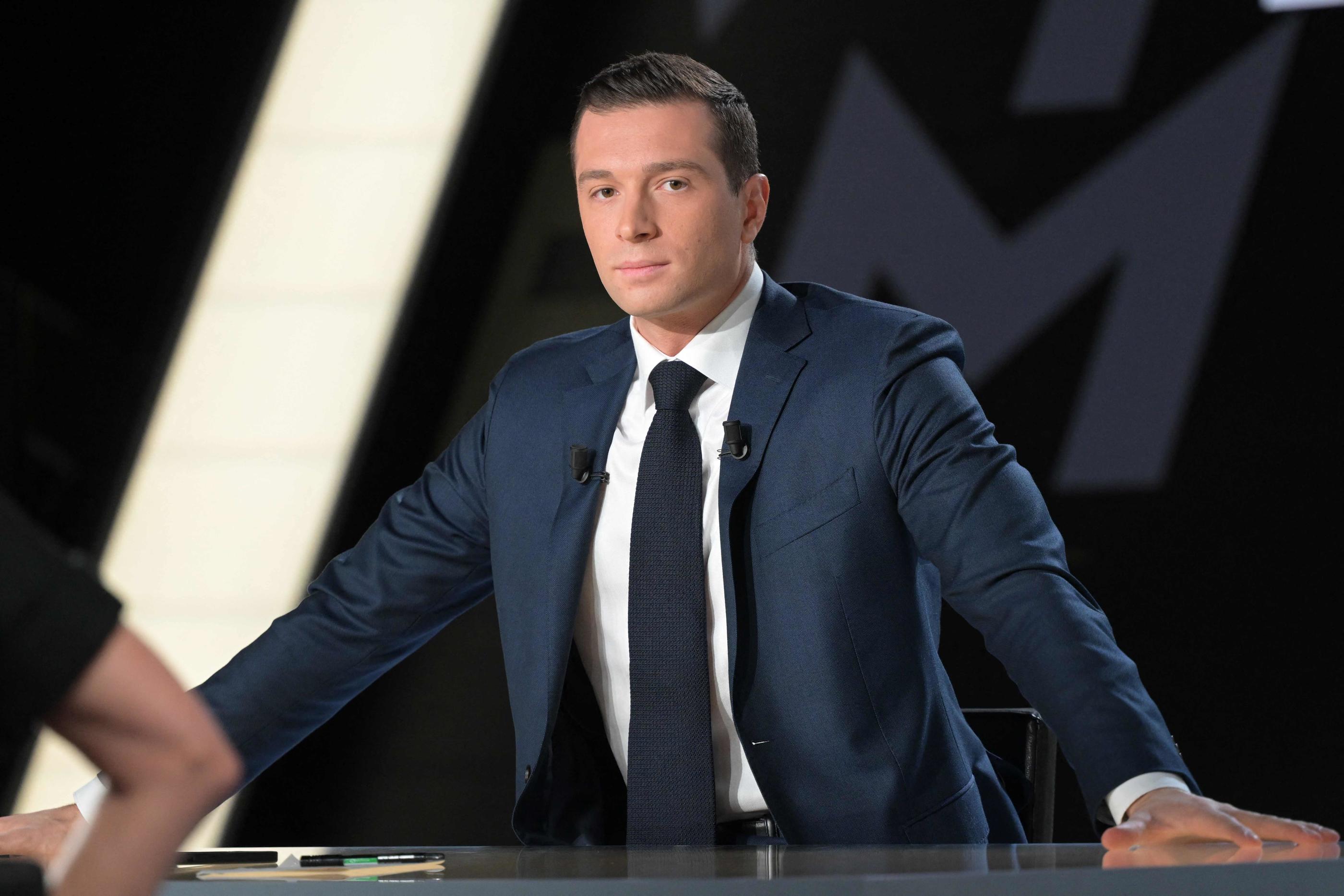 Le président du Rassemblement national siègera aux côtés du Premier ministre d'extrême droite hongrois Viktor Orban au Parlement européen. Bertrand Guay/AFP