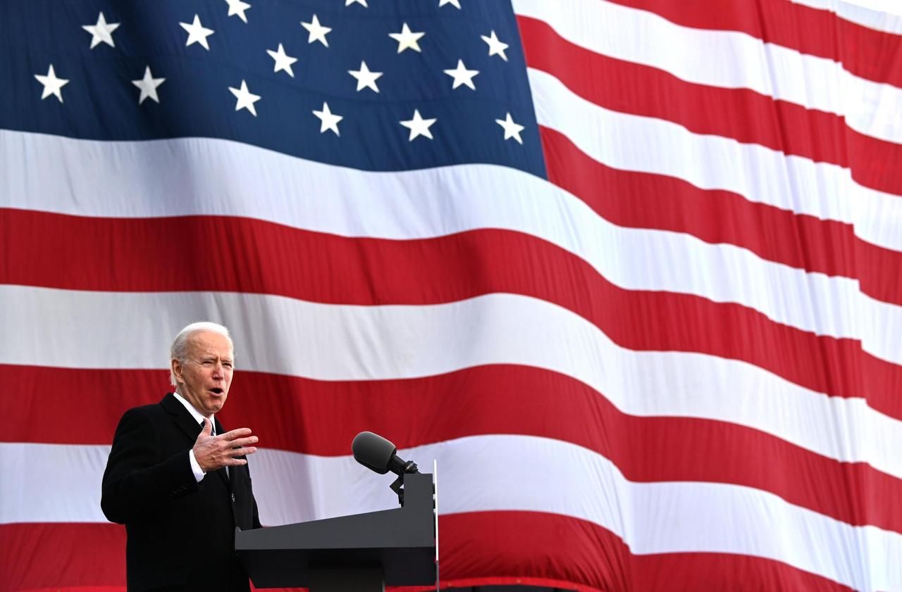 <b></b> Le président élu Joe Biden prononce un discours avant de quitter le Delaware pour Washington où il doit être investi ce mercredi.