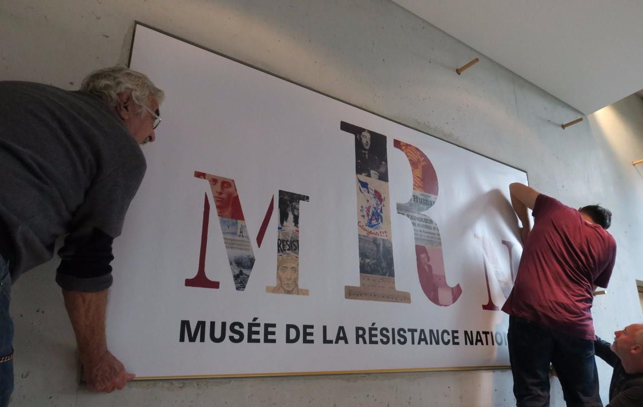 <b></b> Champigny, ce vendredi. L’équipe du musée de la Résistance nationale de Champigny prépare les portes ouvertes organisées ce week-end dans le futur musée, à l’espace Aimé Césaire. 