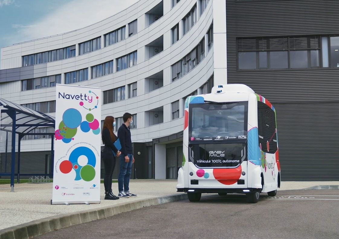 La ville accueille déjà un véhicule électrique autonome, Navetty, qui circule depuis le début de l’année à l’intérieur du site ArianeGroup.