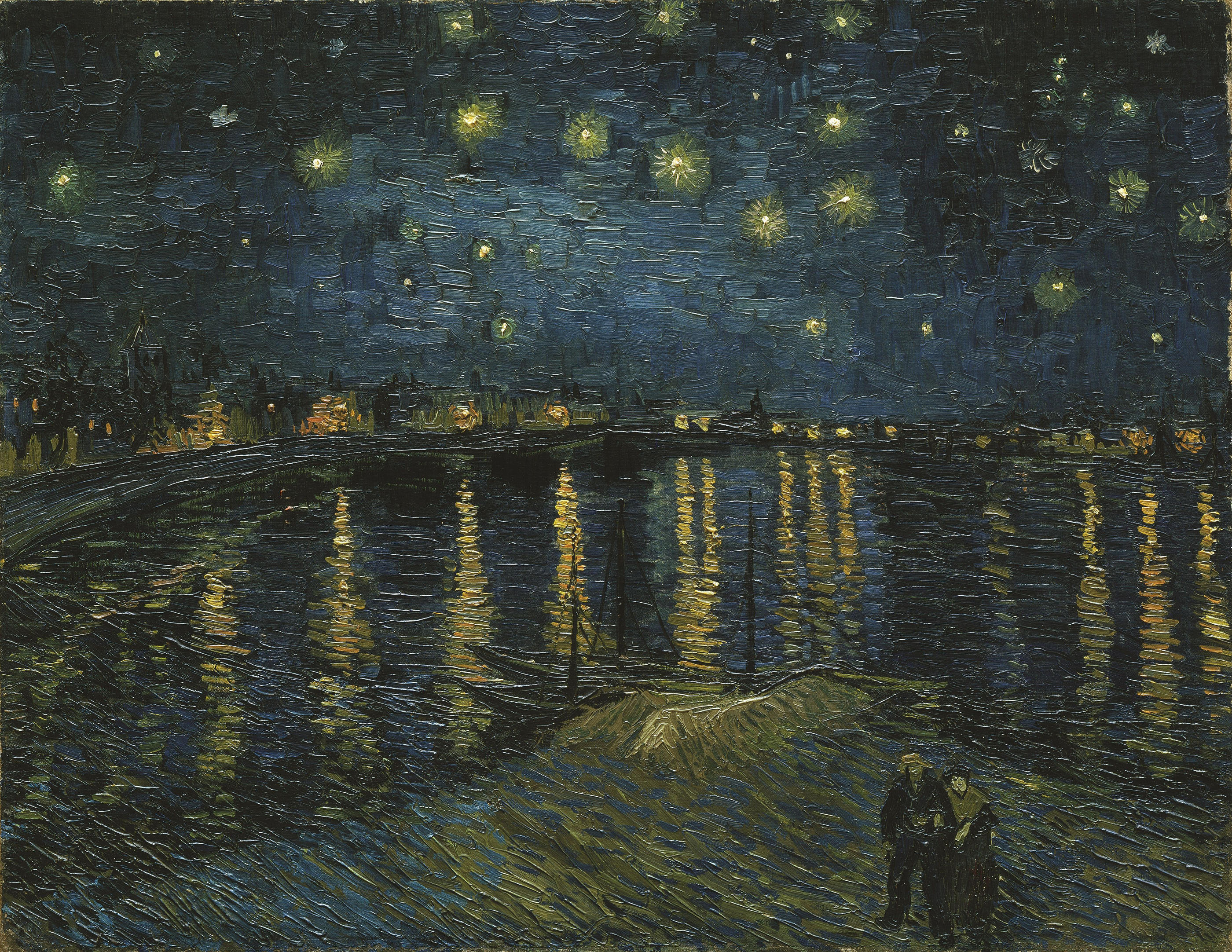 «La Nuit étoilée» de  Vincent Van Gogh quitte quelques mois Paris pour être exposée à Arles. Musée d'Orsay/RMN-Grand Palais/Patrice Schmidt