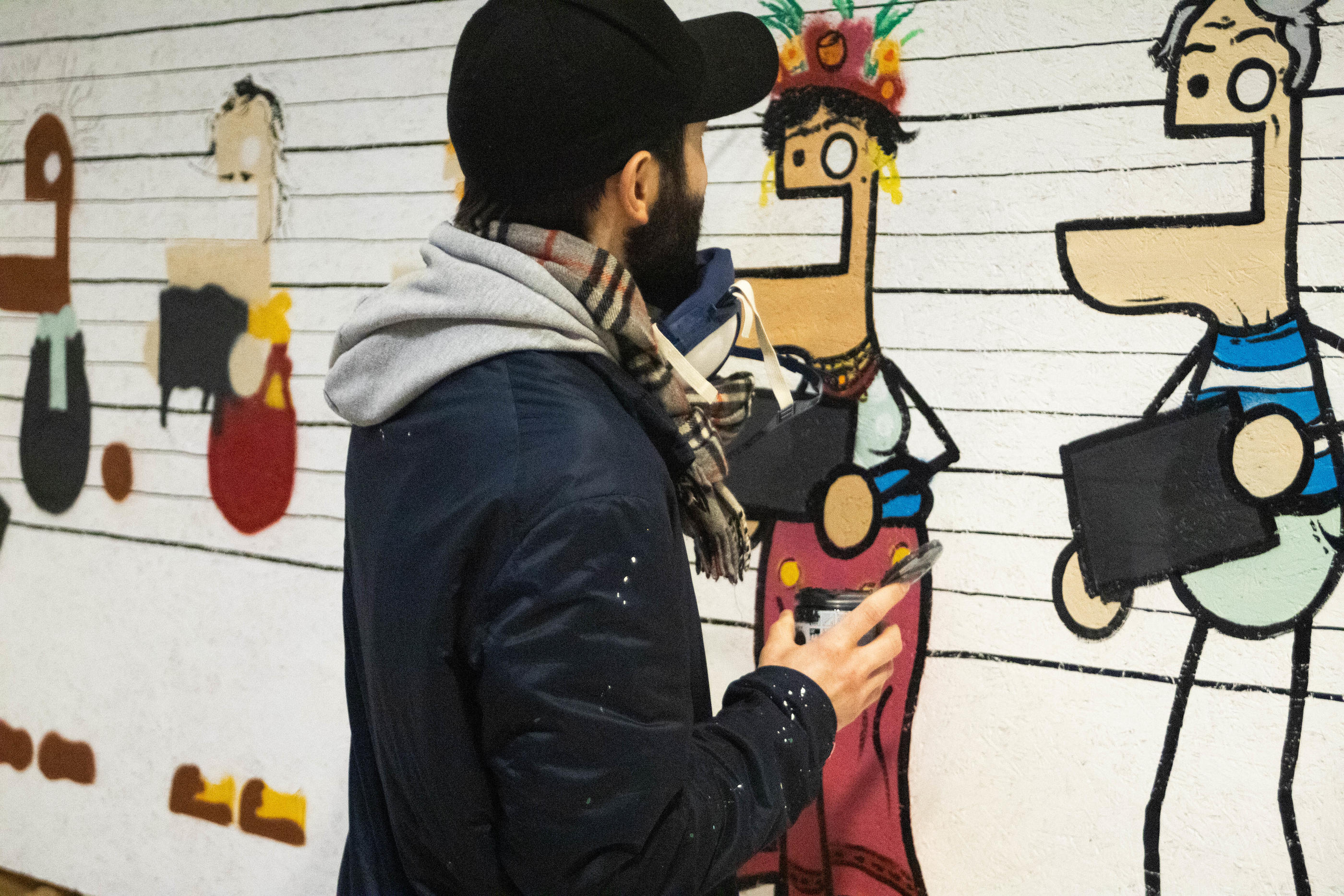 La galerie Roussard présente 17 artistes contemporains et de « street art » à la Poste centrale du Louvre (Paris, Ier) du 18 au 25 novembre 2023. Charlea Dengpheng