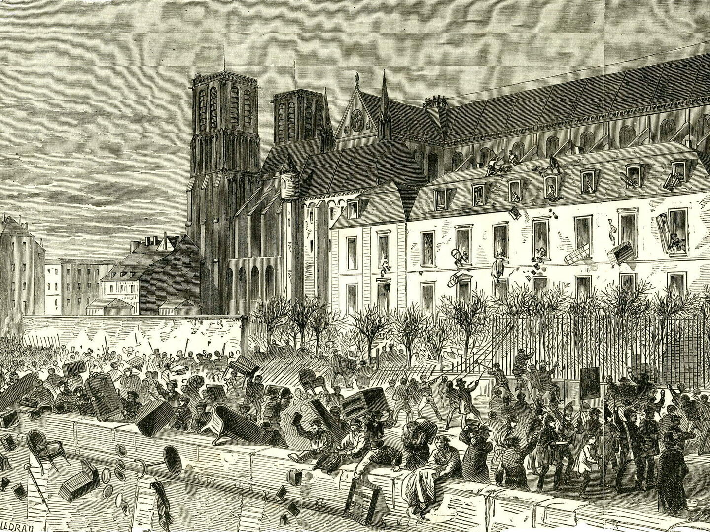 Quand Notre-Dame de Paris était pillée par les Parisiens