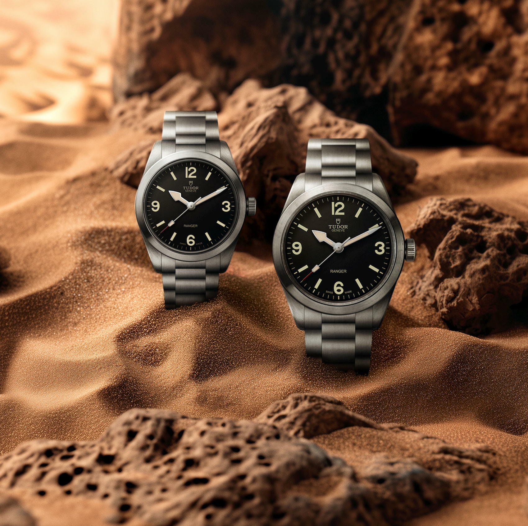 Ancienne Boîte à Montre TUDOR Des Années 70 – Cuir Beige Et Bois (édition Rare)