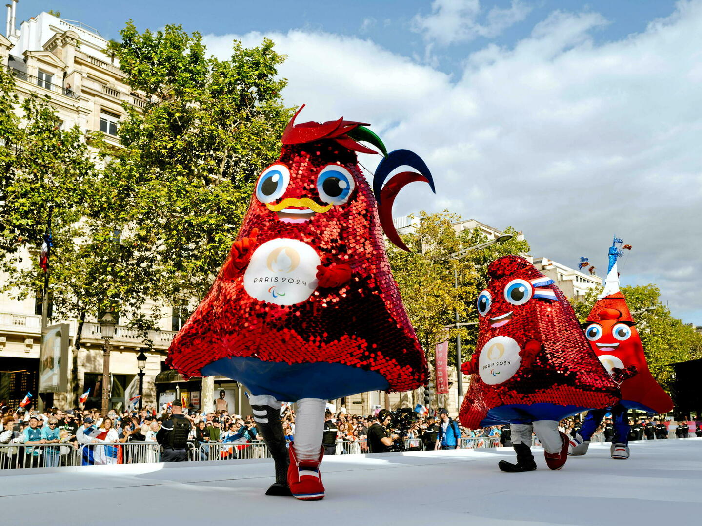 JO 2024 Mascotte Phryge - Édition Limitée - 1642/2024- Version Brillante