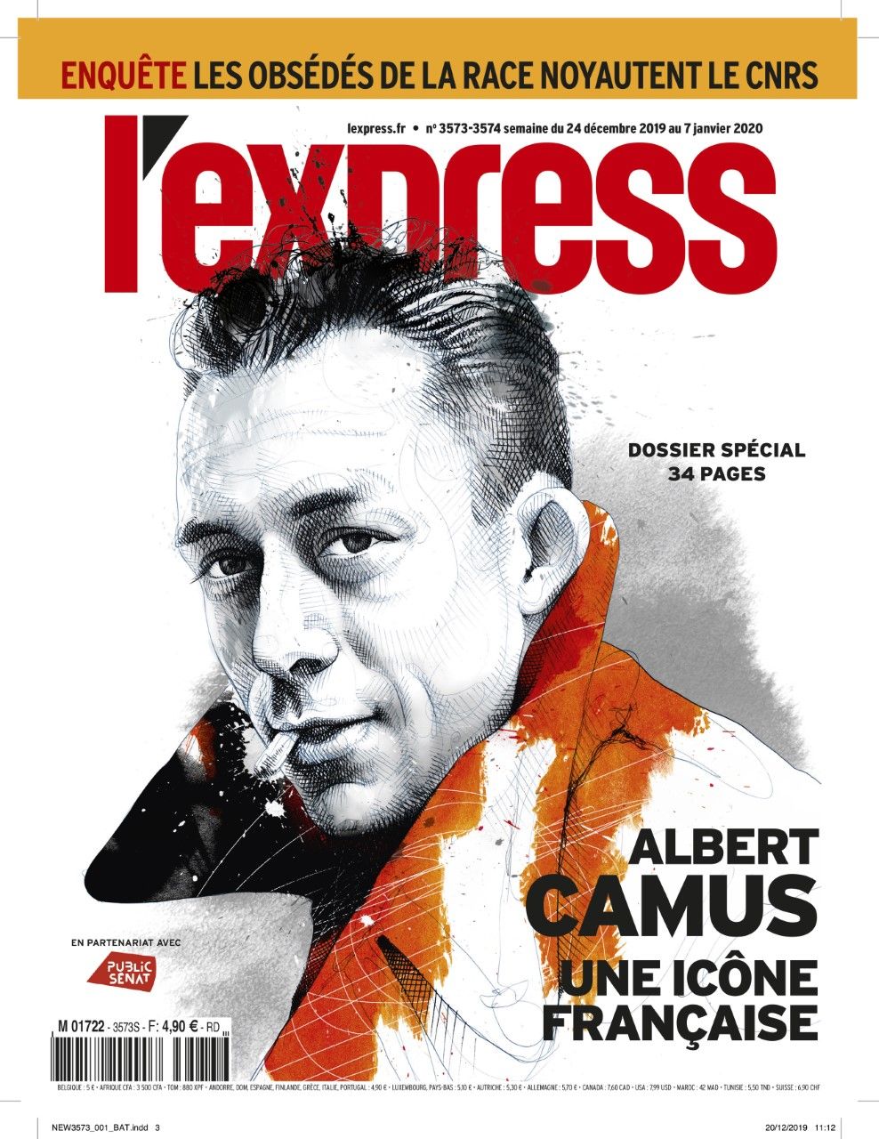 Il y a 60 ans, Albert Camus perdait la vie dans un accident dans l