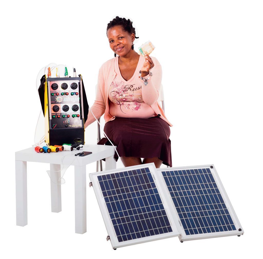 eChaja: une station solaire pour recharger son portable – L'Express