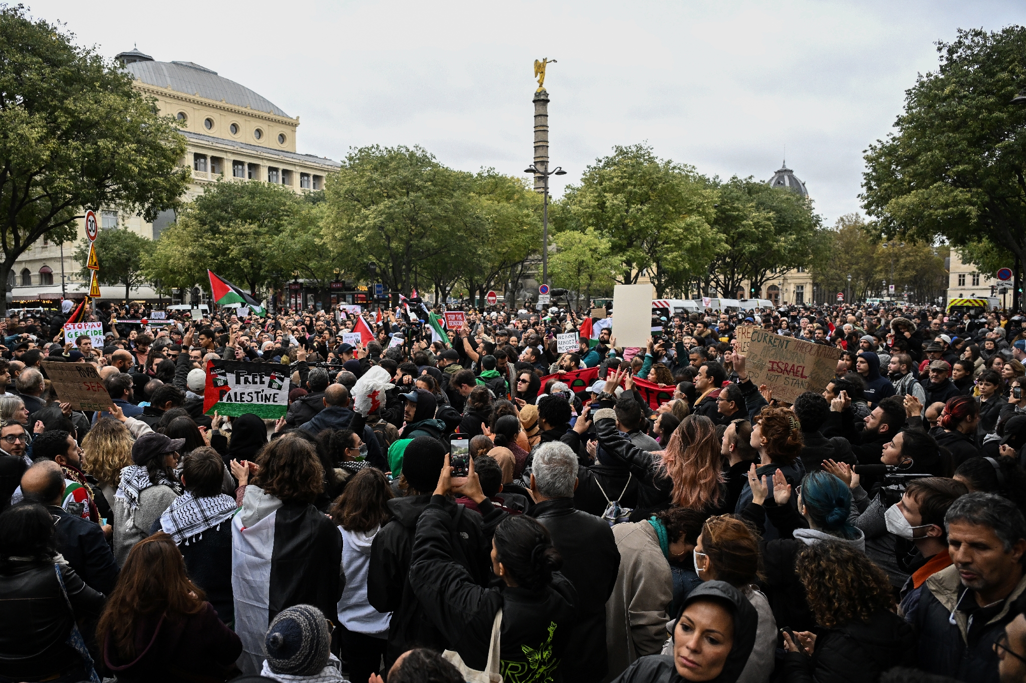 Les manifestations en soutien au peuple palestinien interdites - Vidéo  Dailymotion