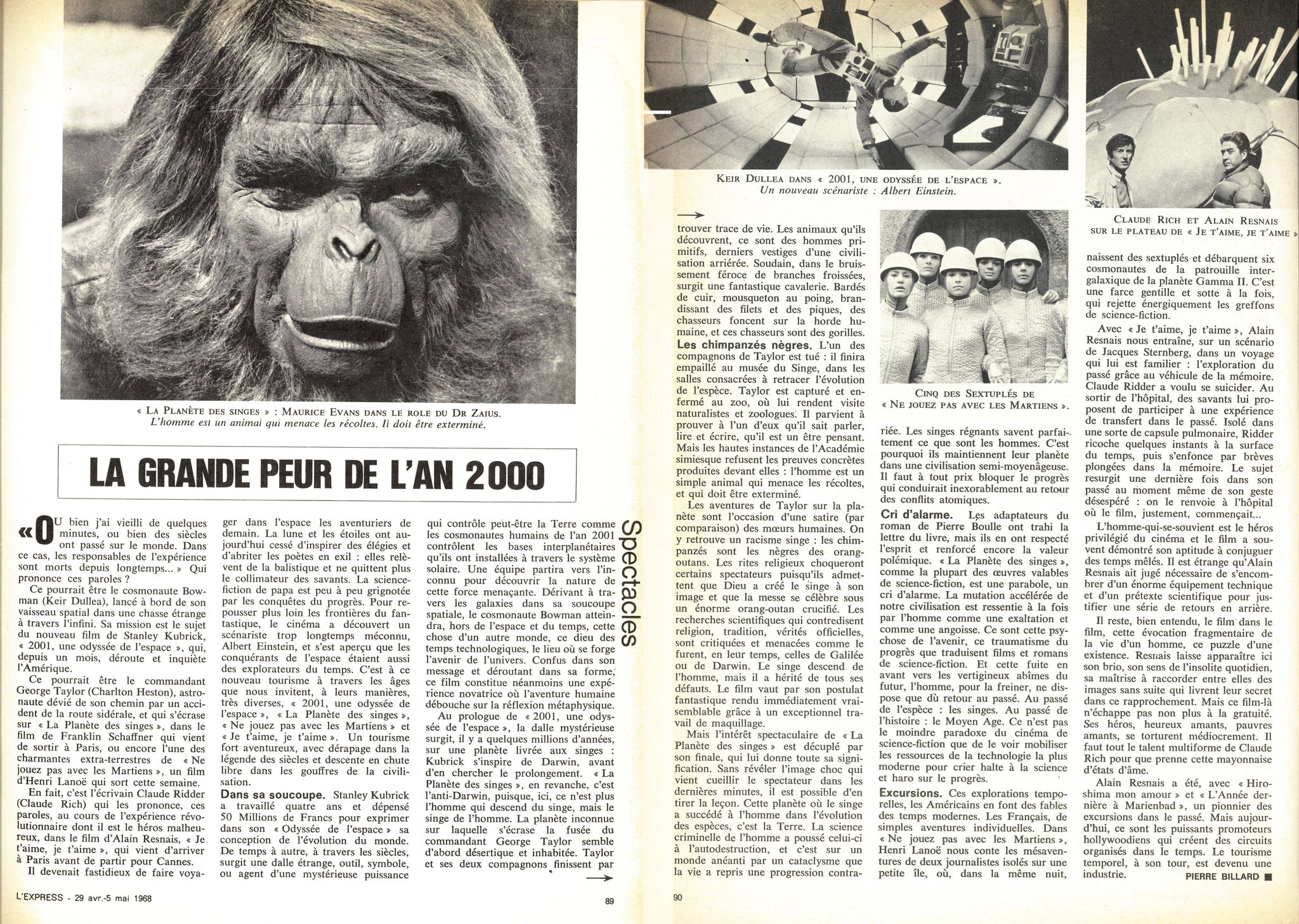 Les grands singes possèdent une mémoire cinématographique - Sciences et  Avenir