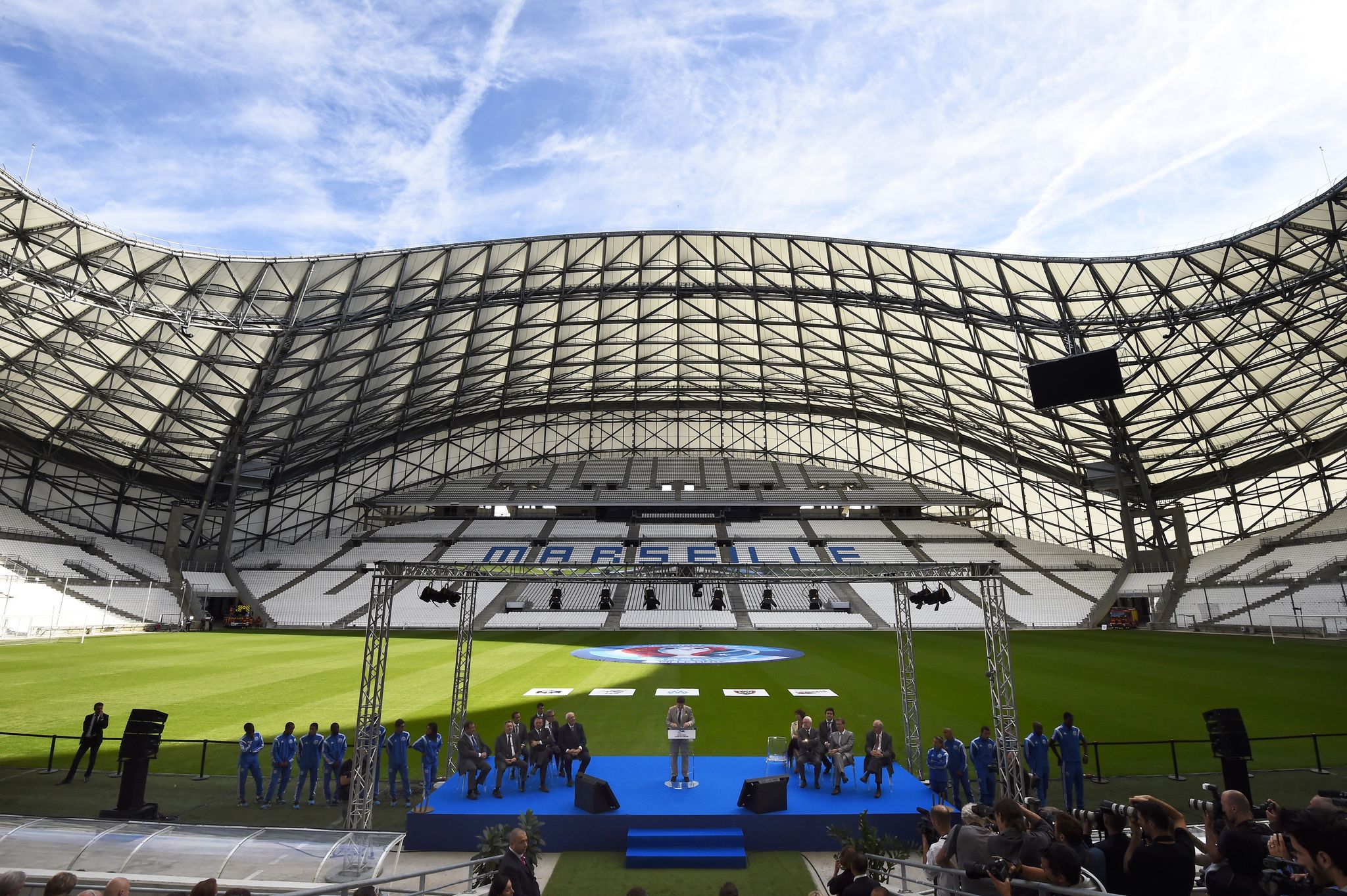 Euro 2016. Le Stade Vélodrome à ciel ouvert