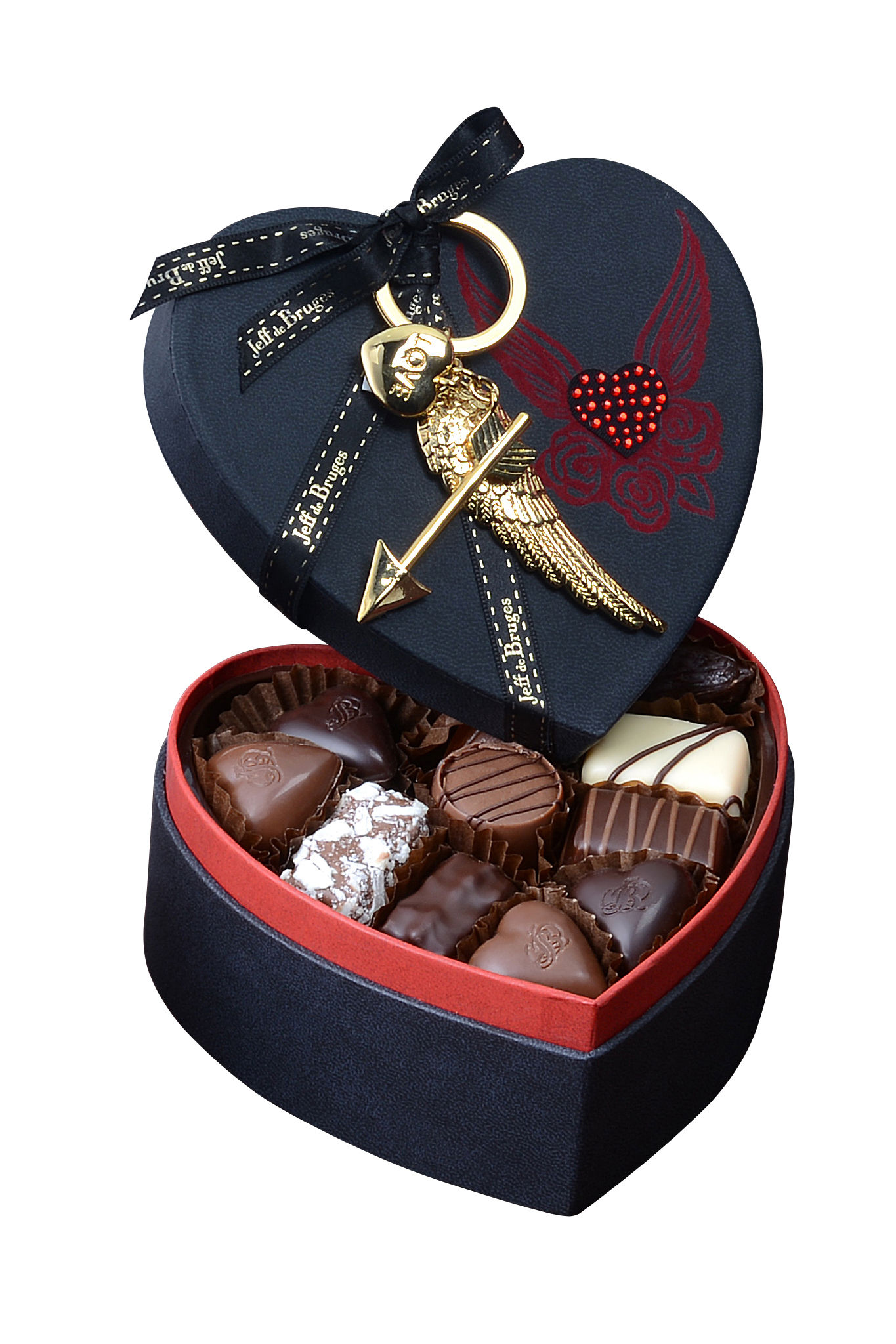 Cœur en chocolat Jeff de Bruges pour la Saint Valentin