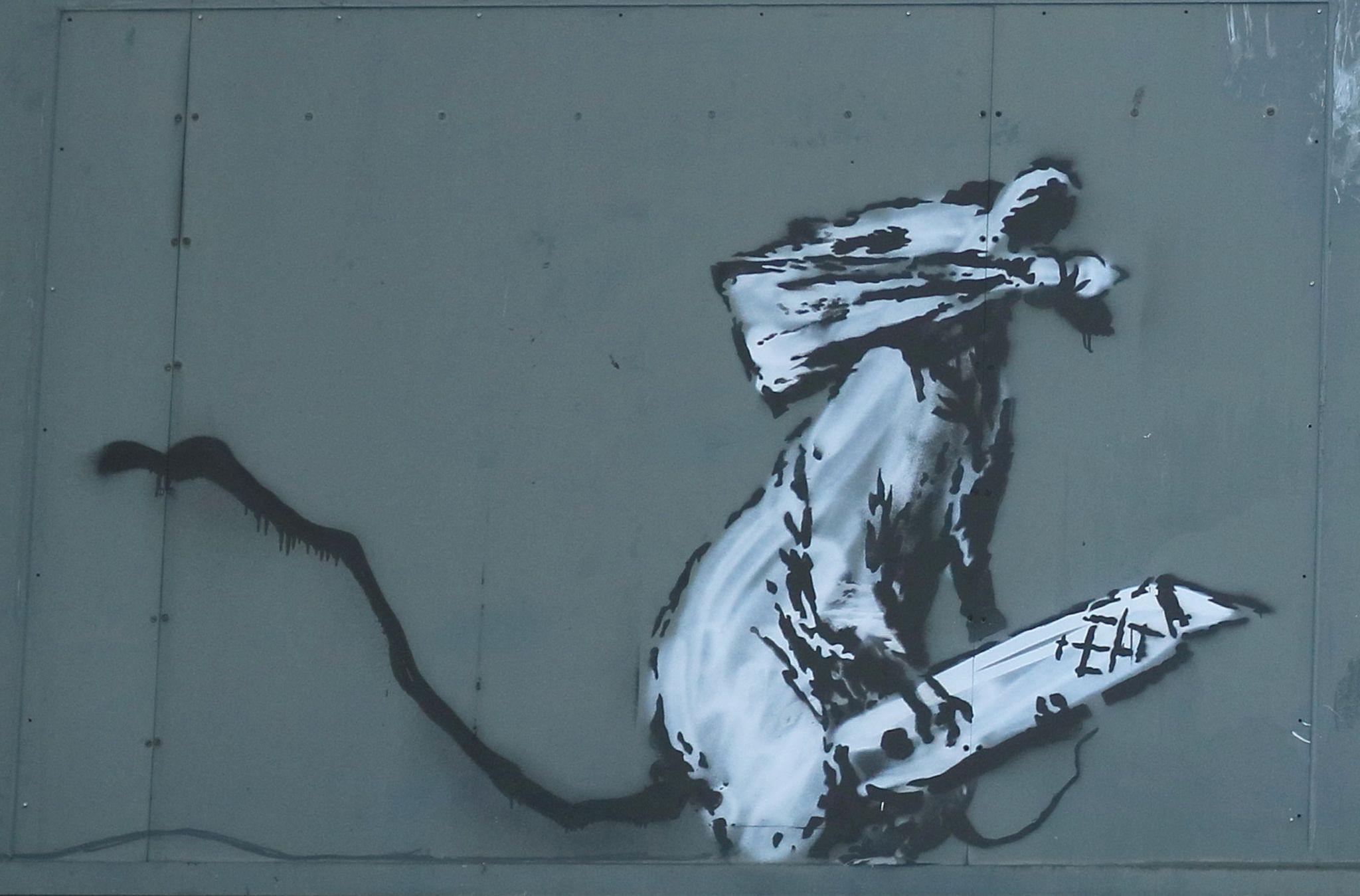 La toile de Banksy qui s'était autodétruite sera mise aux enchères en  octobre