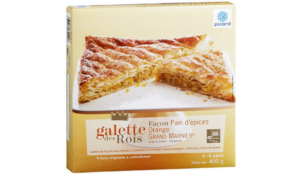 Galette des rois Chocolat Noisette - Picard - 400g