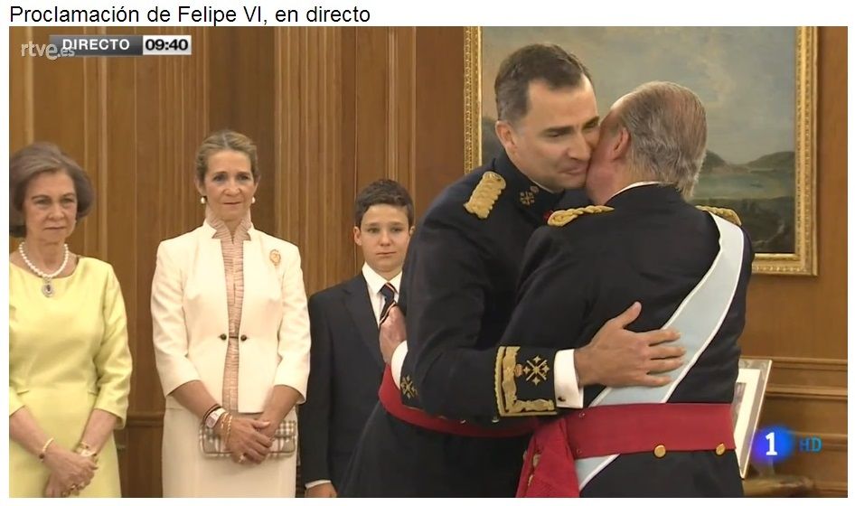 Intronisation de Felipe VI: une couronne en plaqué or – L'Express