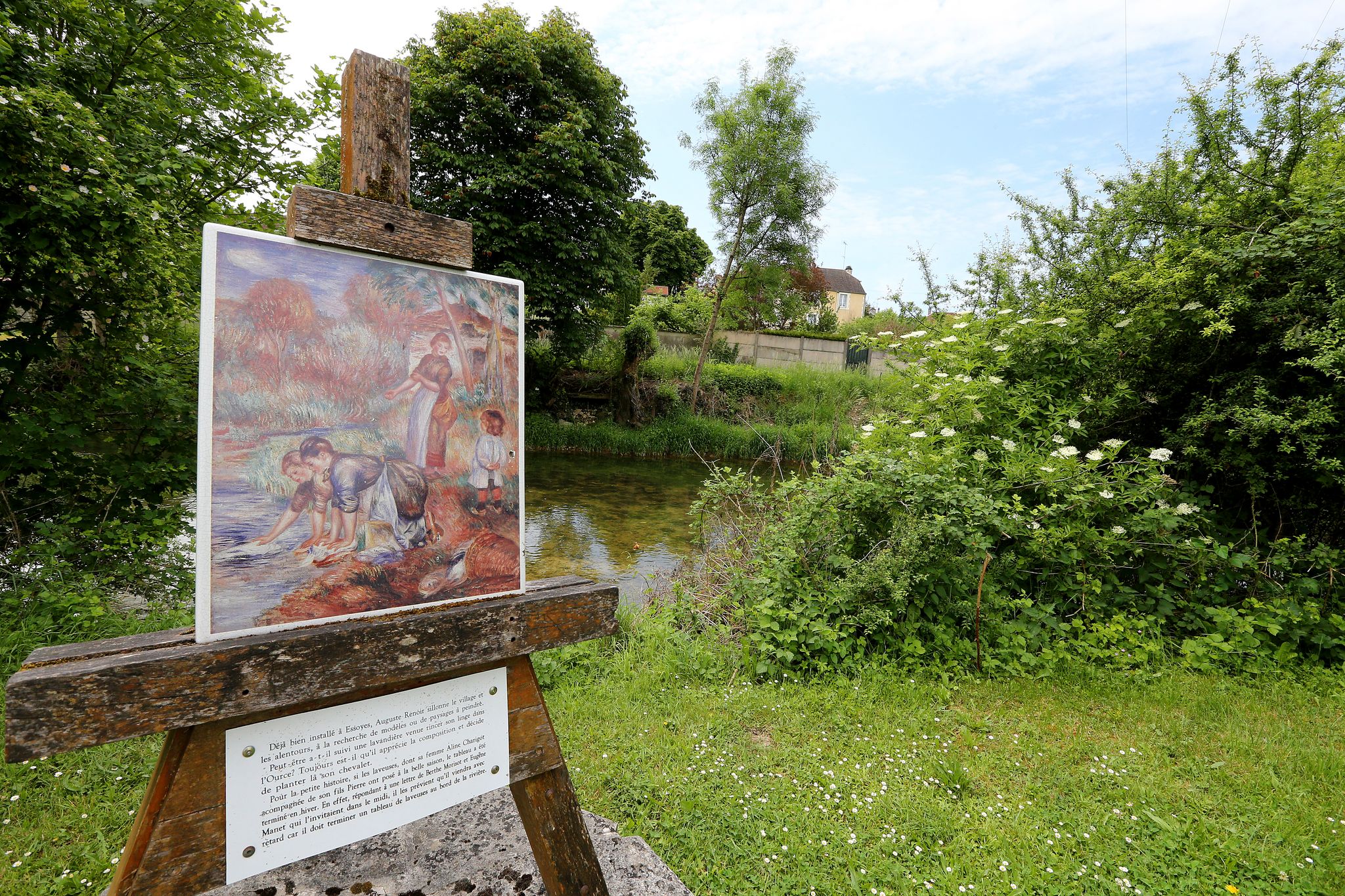 Affluent De La Seine En 5 Lettres A Essoyes, la Maison Renoir dévoile la vie champêtre du peintre - L'Express
