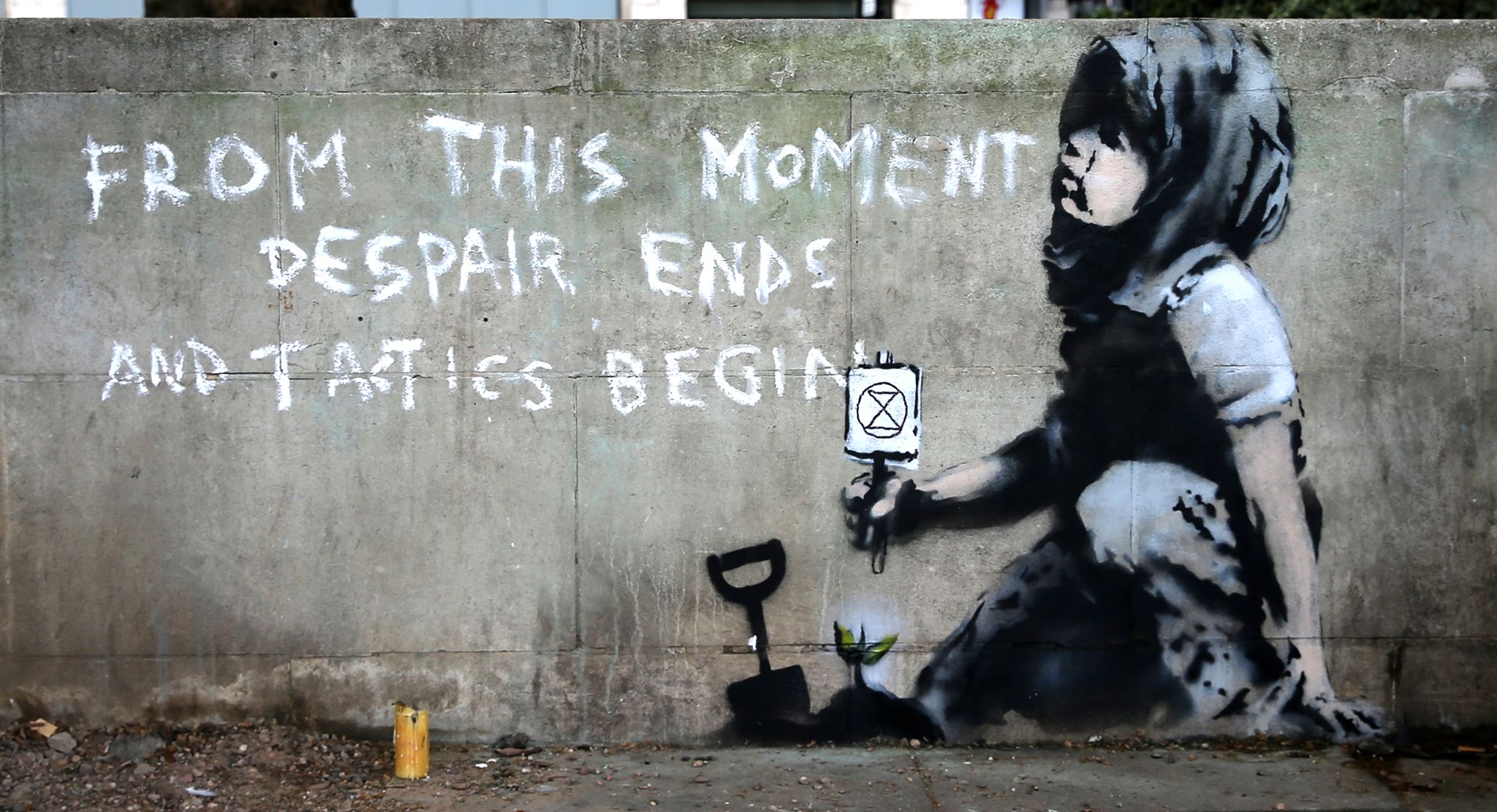 Banksy, le street artist britannique et ses oeuvres subversives anonymes  – L'Express