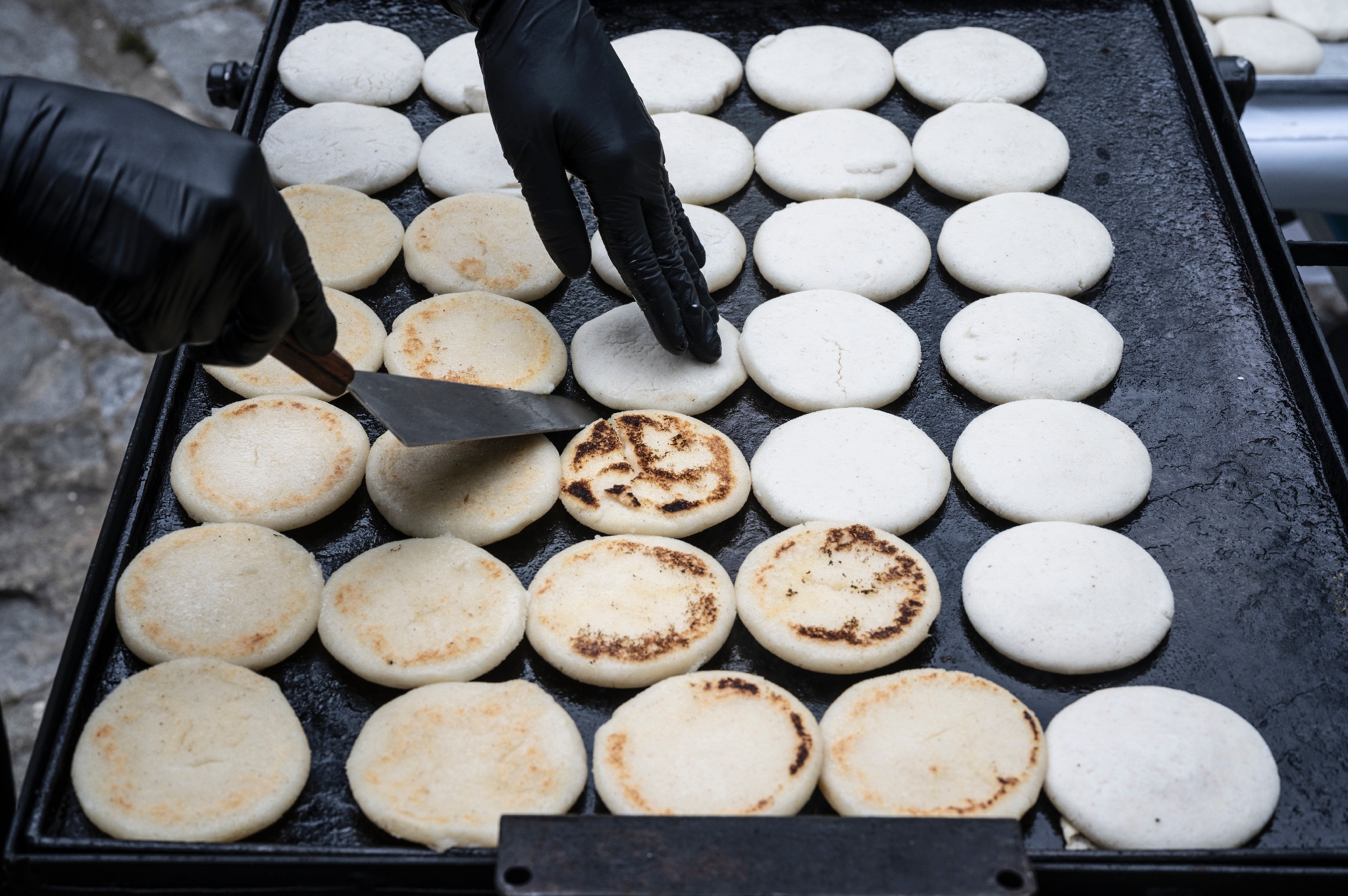 Arepas (galettes de maïs) - Jasmine Cuisine