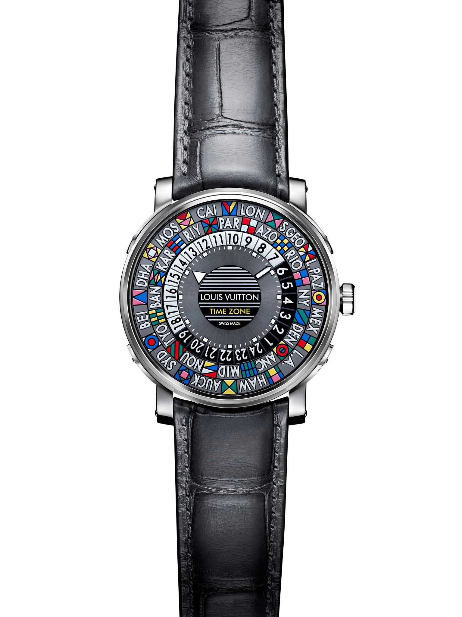 Louis Vuitton - Montre Louis Vuitton Escale Time Zone
