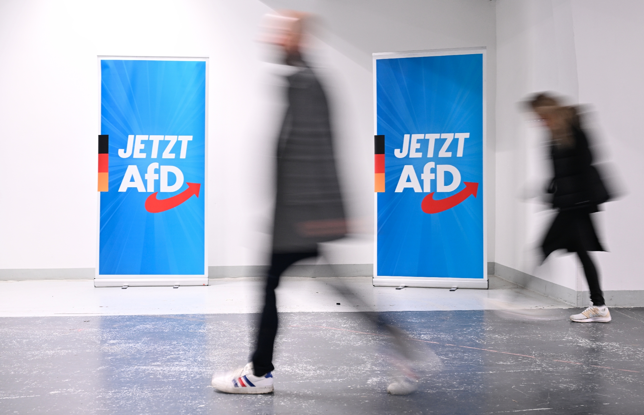Photo Noir Et Blanc - Marche Politique Allemande, Giessen, Hesse