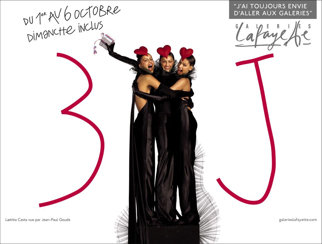 Galeries Lafayette 3j Octobre 2022 EN IMAGES. Jean-Paul Goude pour les Galeries Lafayette: les plus belles  affiches - L'Express