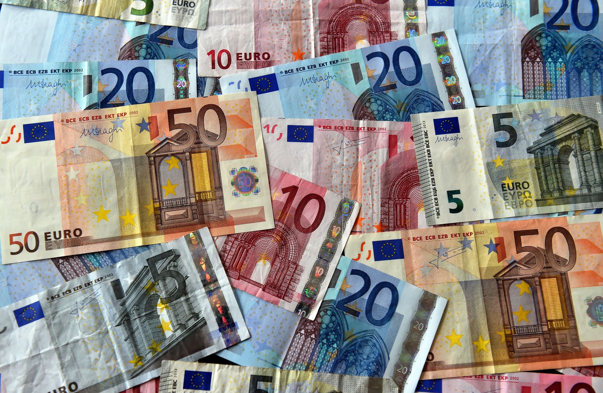 Porte-monnaie en euro pour aveugles et malvoyants