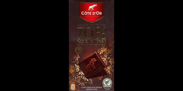CÔTE D'OR tablette noir 200g - Boutique de produits belges