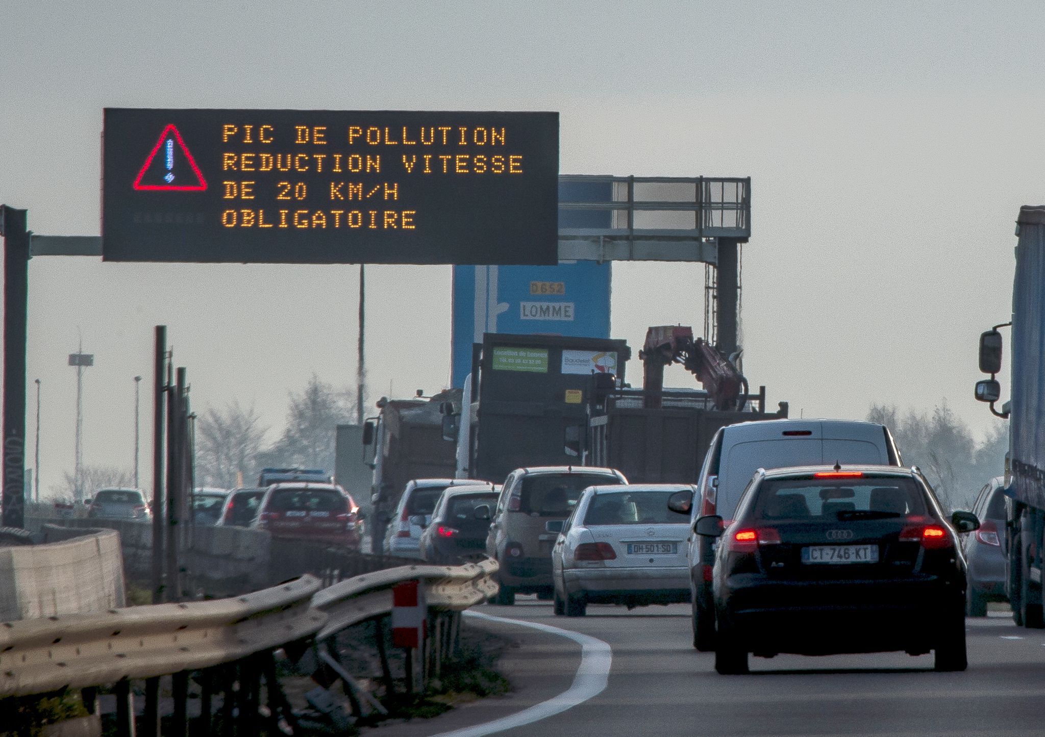 Pollution des villes circulation altern e ou diff renci e et