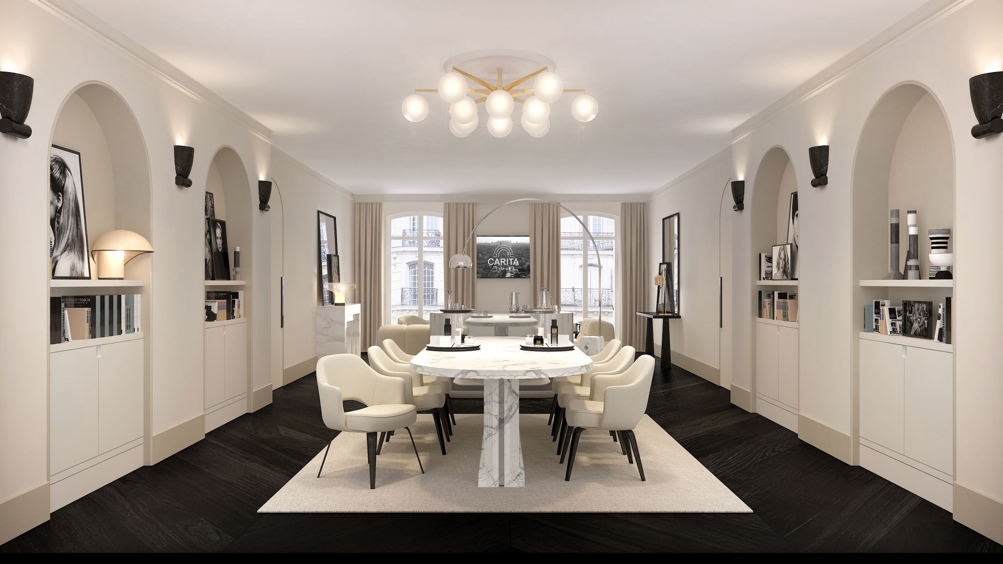 A Paris la Maison Carita le nouvel crin luxe de L Or al L Express