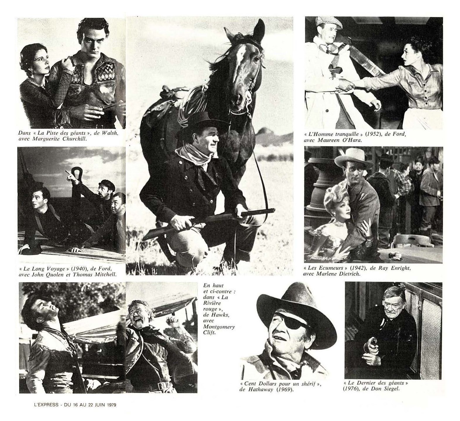 De Quoi Est Mort John Wayne 1979 - John Wayne, le dernier des géants - L'Express
