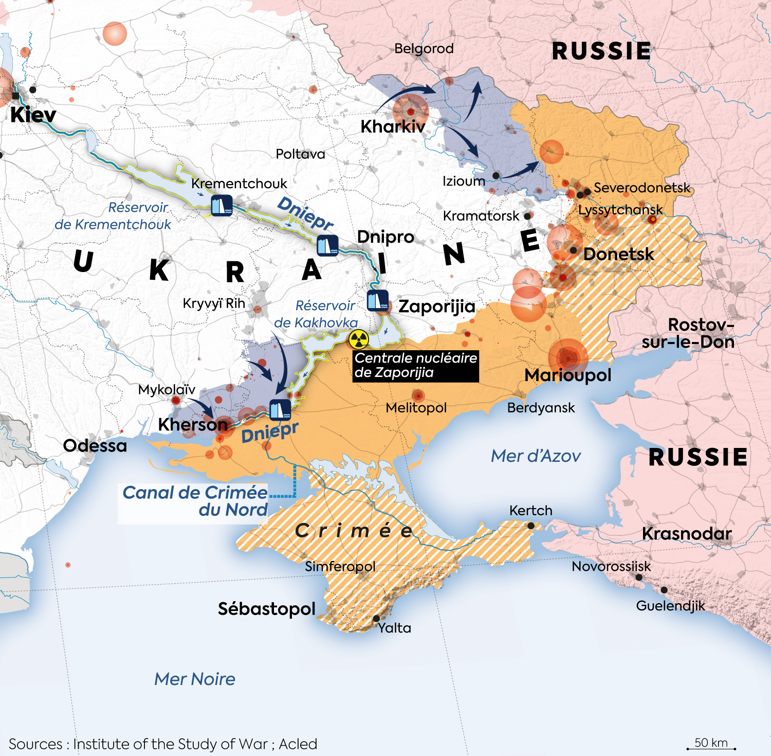 Guerre en Ukraine : la bataille du Dniepr, un défi à haut risque pour  l'armée de Kiev – L'Express