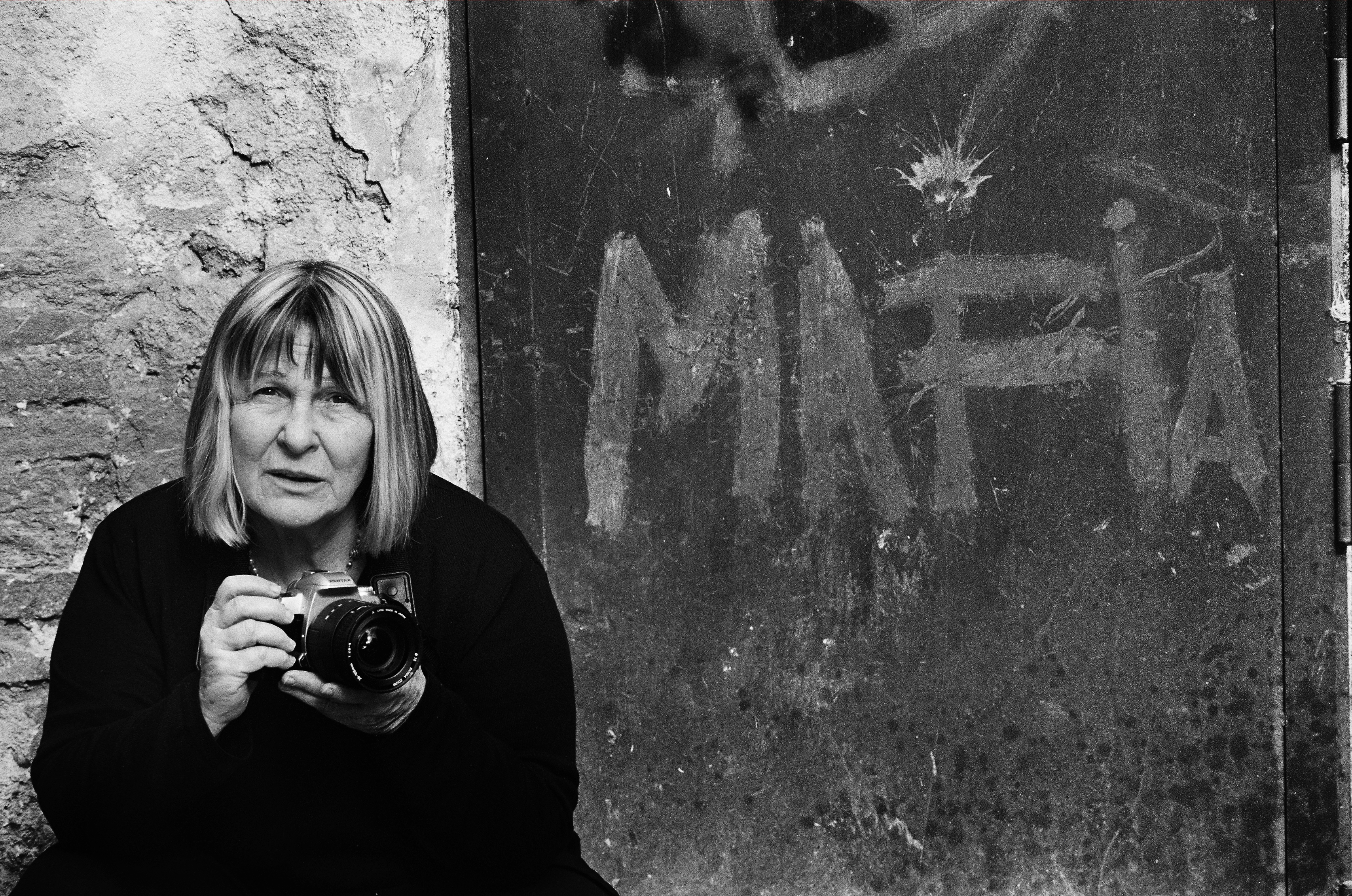 La grande photographe italienne anti mafia Letizia Battaglia est