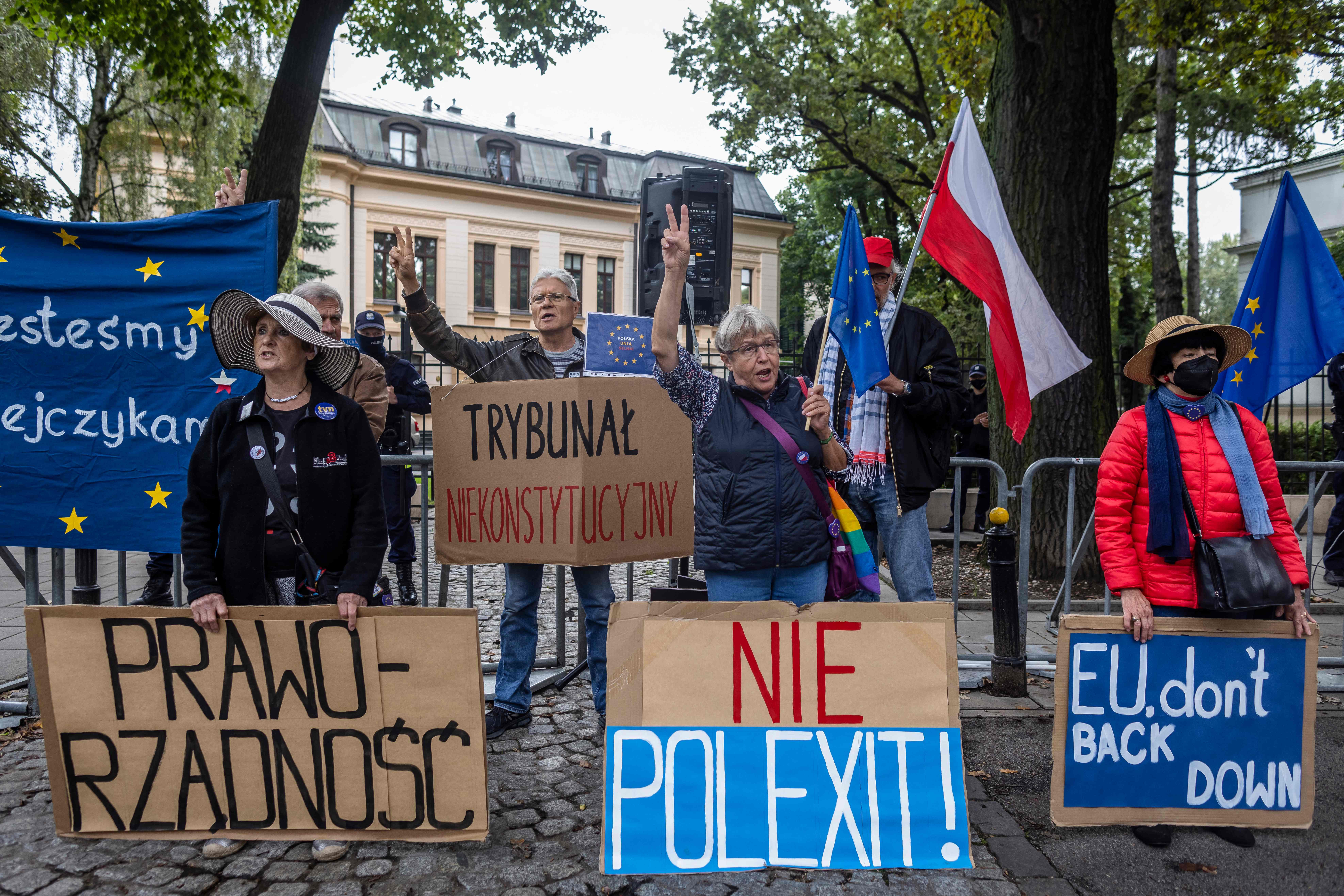 Le conflit entre la Pologne et l'UE sur la justice loin de s'éteindre -  Challenges