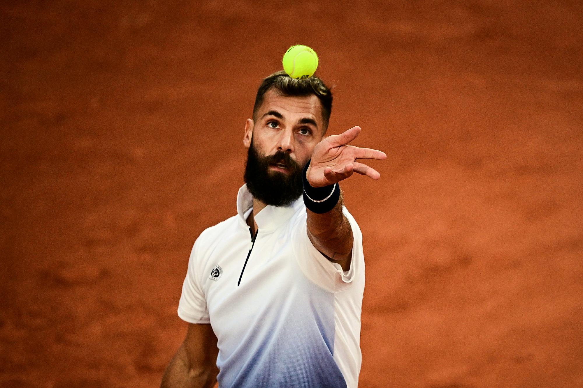 Roland Garros Benoit Paire Jouisseur Degrise Liberation [ 1333 x 2000 Pixel ]