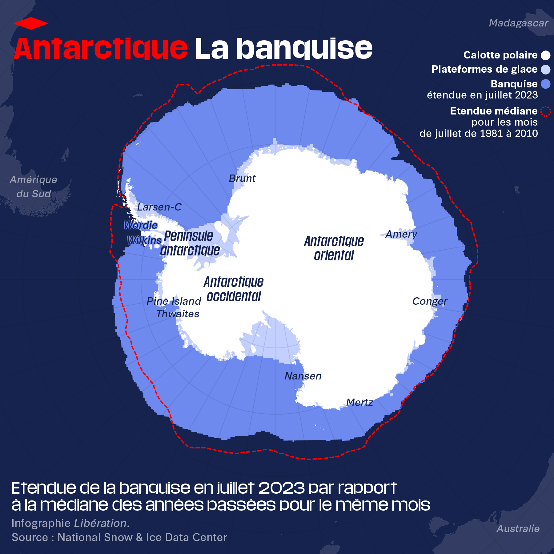 La banquise antarctique