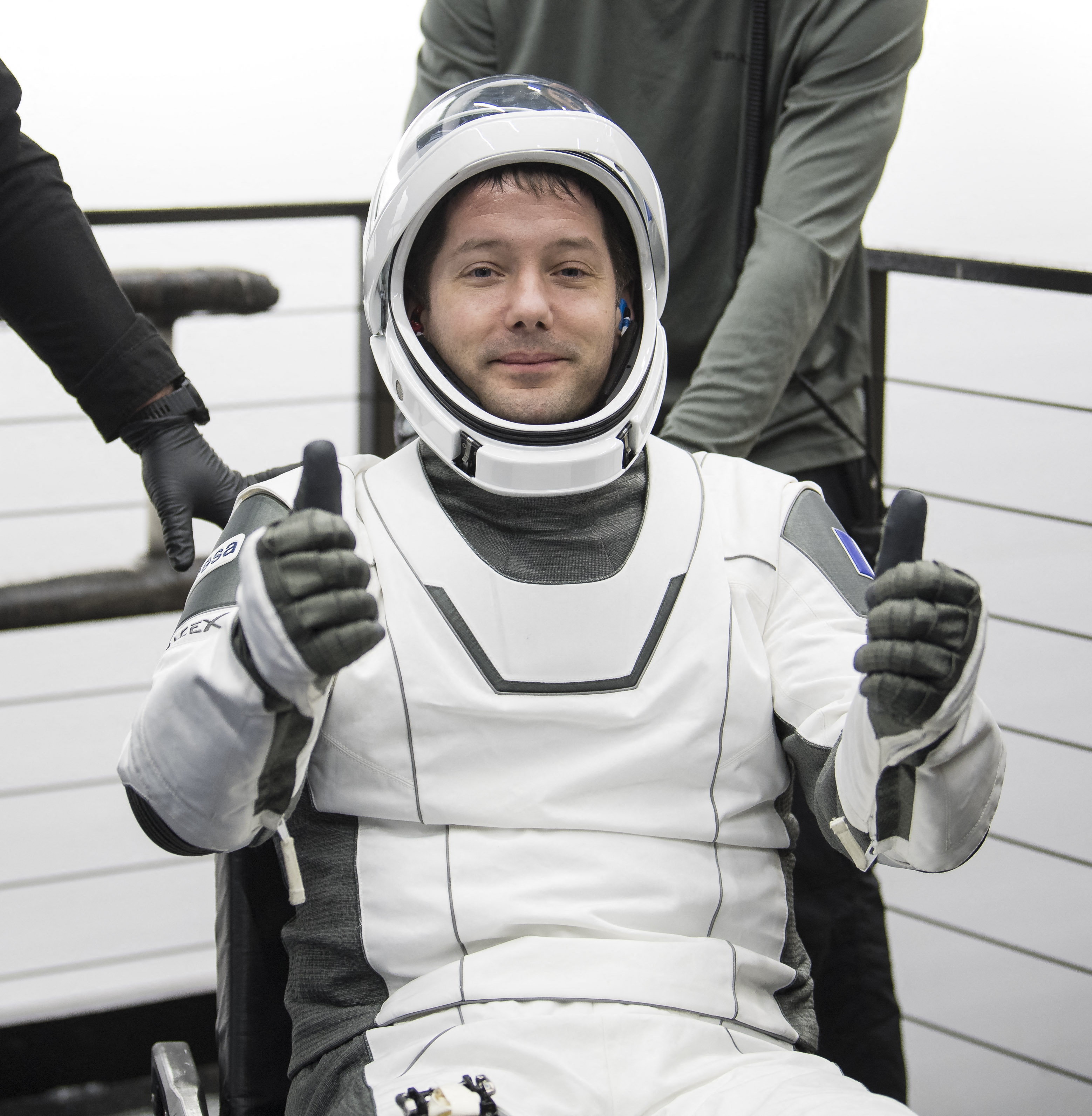Espace : l'astronaute français Thomas Pesquet désigné commandant de bord de  l'ISS 