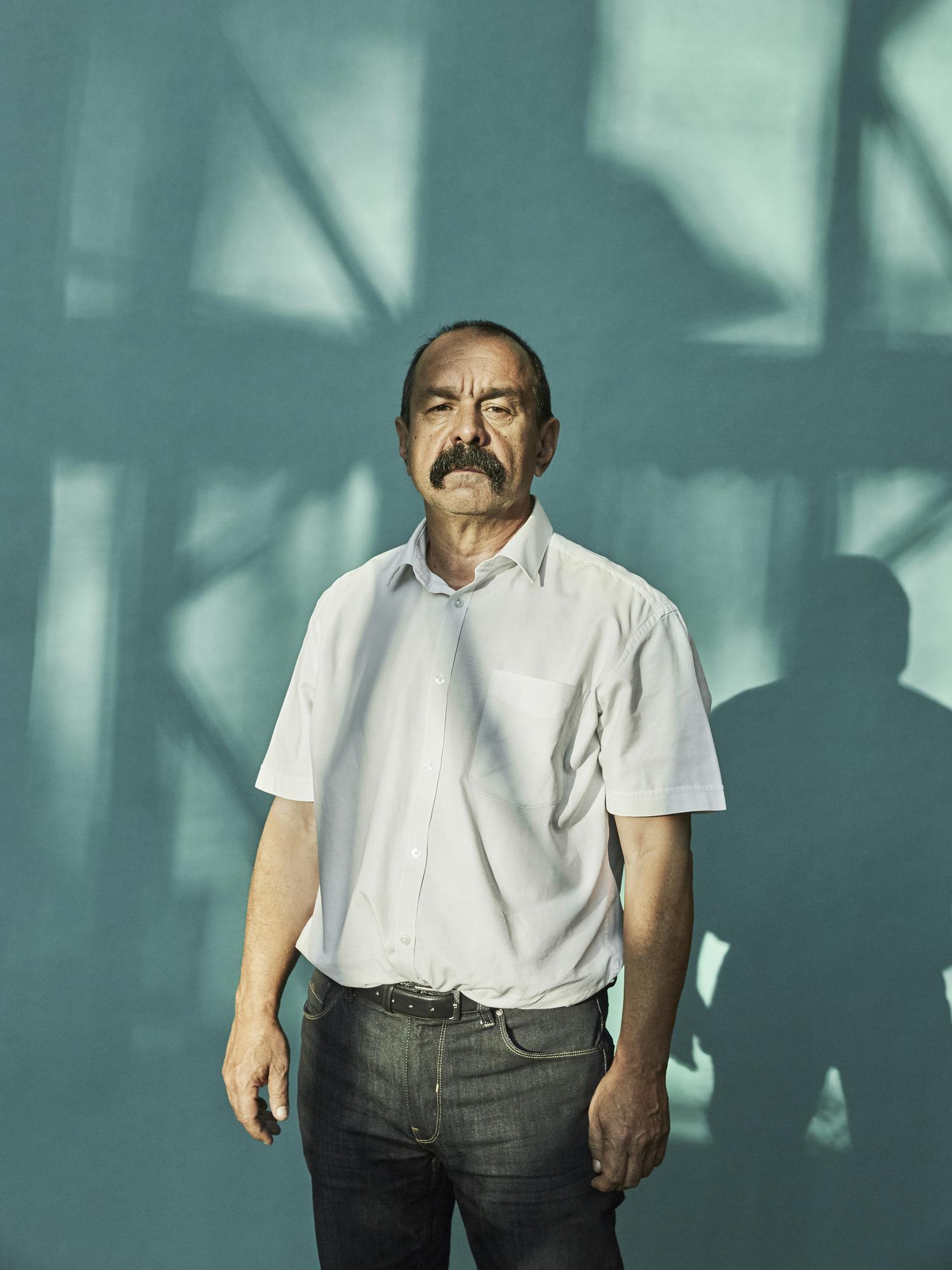 Philippe Martinez Sans Moustache Philippe Martinez : «Le gouvernement prend les choses à l'envers» –  Libération