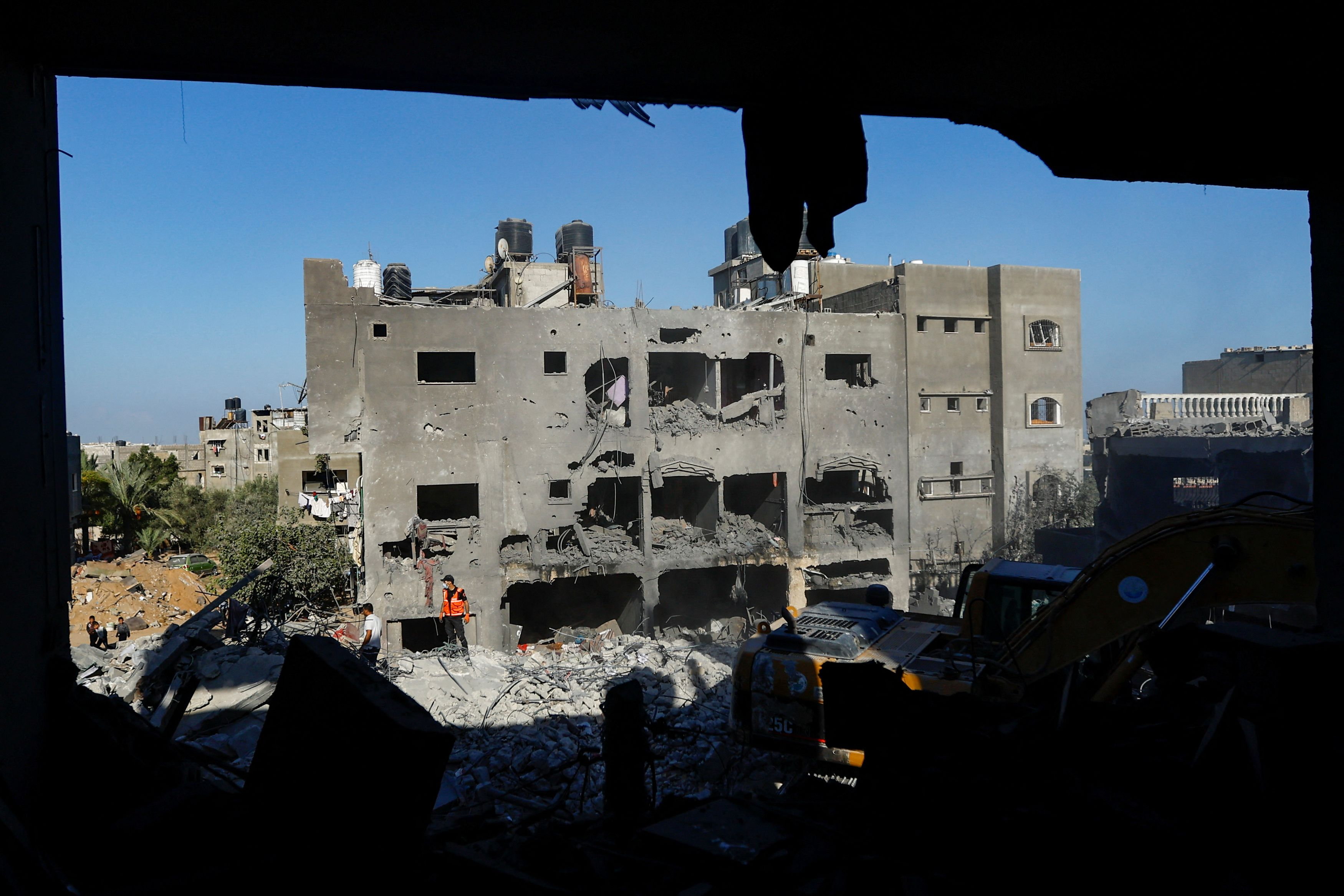 A Gaza, les habitants fuient la guerre mais n'ont pas quitté le territoire,  selon l'Onu