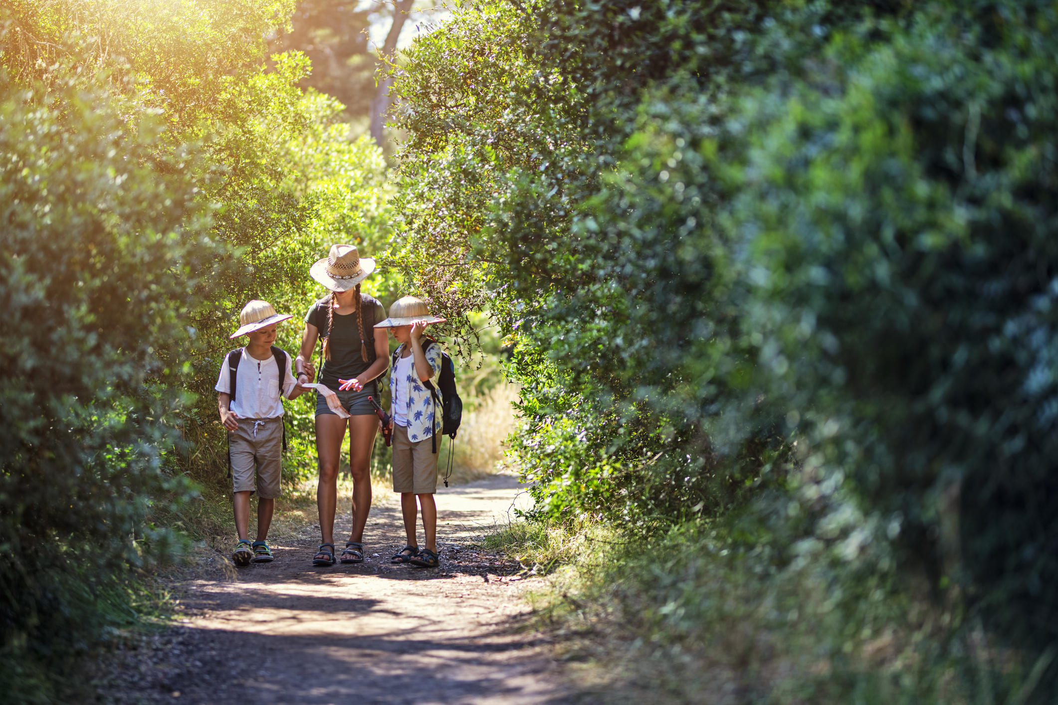 En organisant une chasse au trésor botanique, découvrez comment rendre l’apprentissage des plantes amusant et captivant pour les enfants. Copyright (c) Imgorthand/Istock.