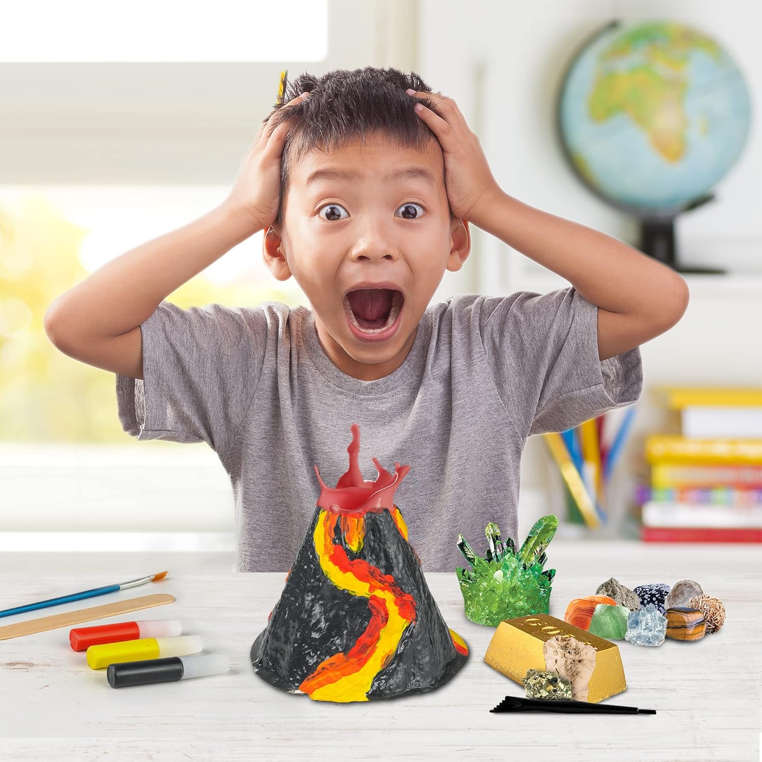 Calendrier Avent 2025 Expériences Scientifiques Enfants 24 Jours - Kit Chimie Éducatif 8 Ans+