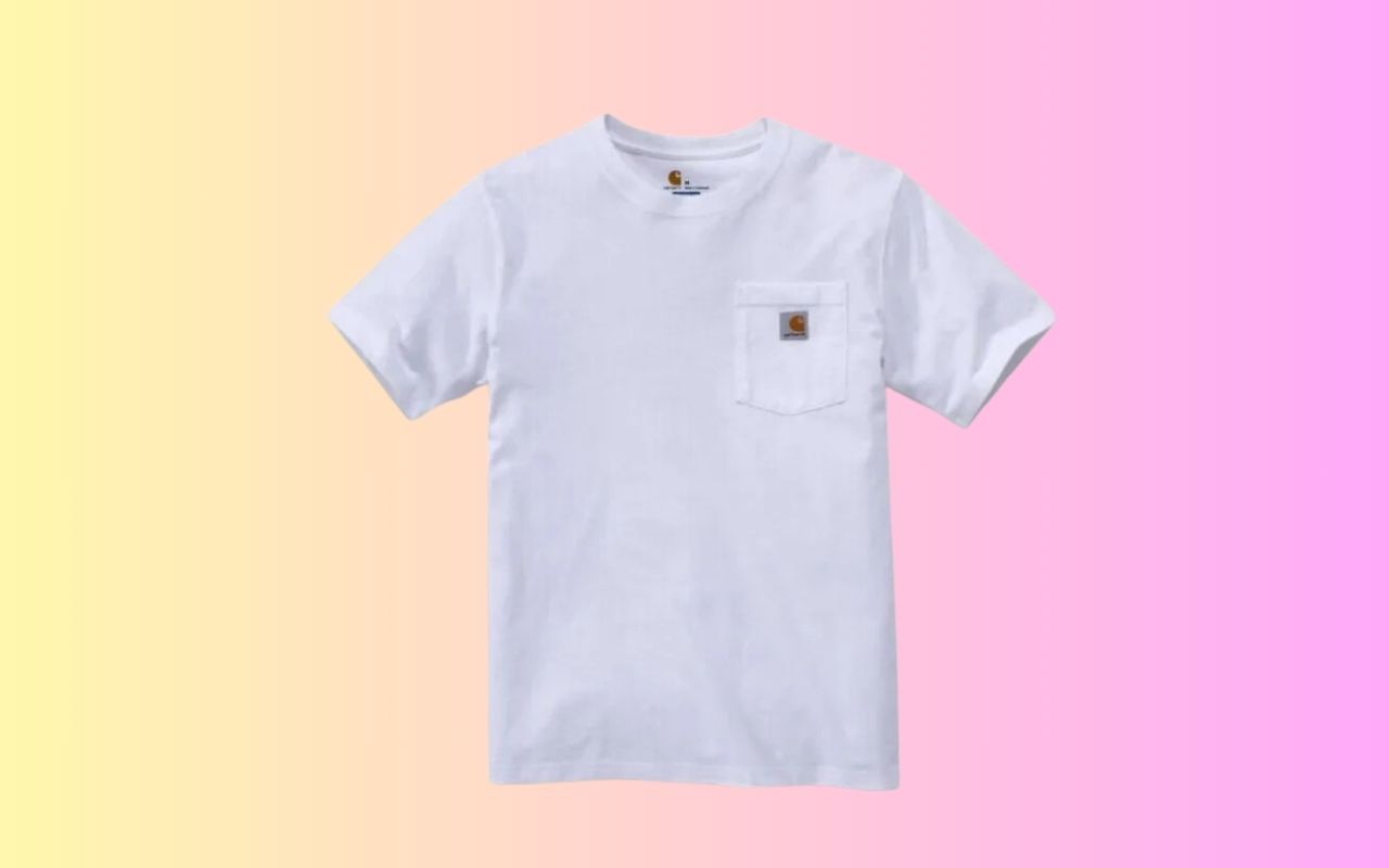 Carhartt T-Shirt de Travail Homme à Poches Col Rond Manche Courte // Cdiscount