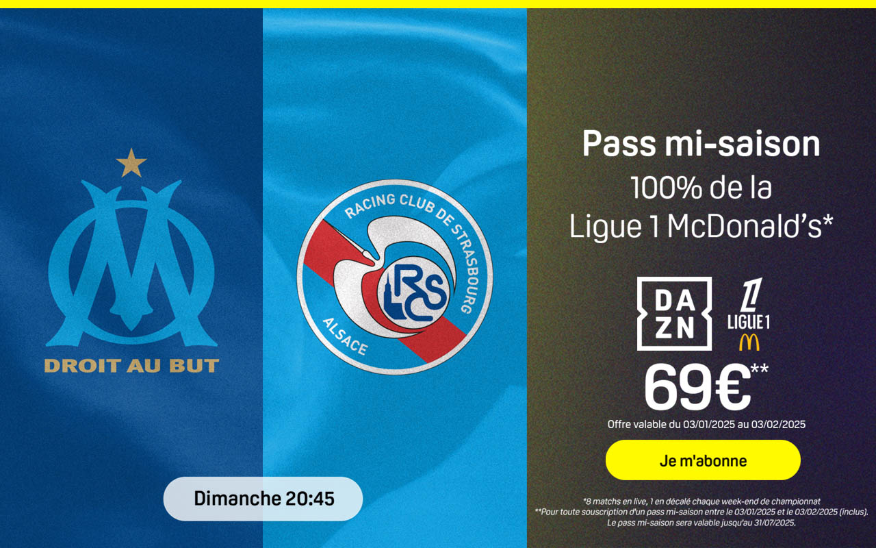 Strasbourg - Marseille : La chaîne TV du match, où le voir en streaming