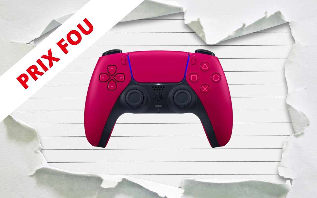 Les joueurs PS5 pourraient bien se laisser tenter par cette promo Amazon sur la manette DualSense Cosmic Red // Amazon