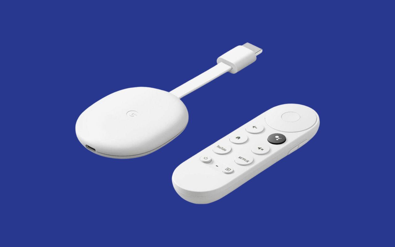 Chromecast avec Google TV - HDR - 1080P - Neige
