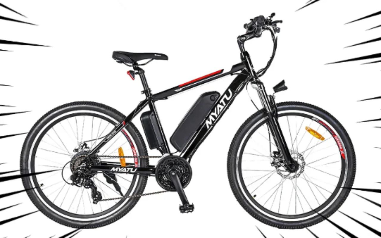 Idéal pour faire des randonnées, ce vélo électrique bénéficie d’une remise de plus de 325 euros // AliExpress